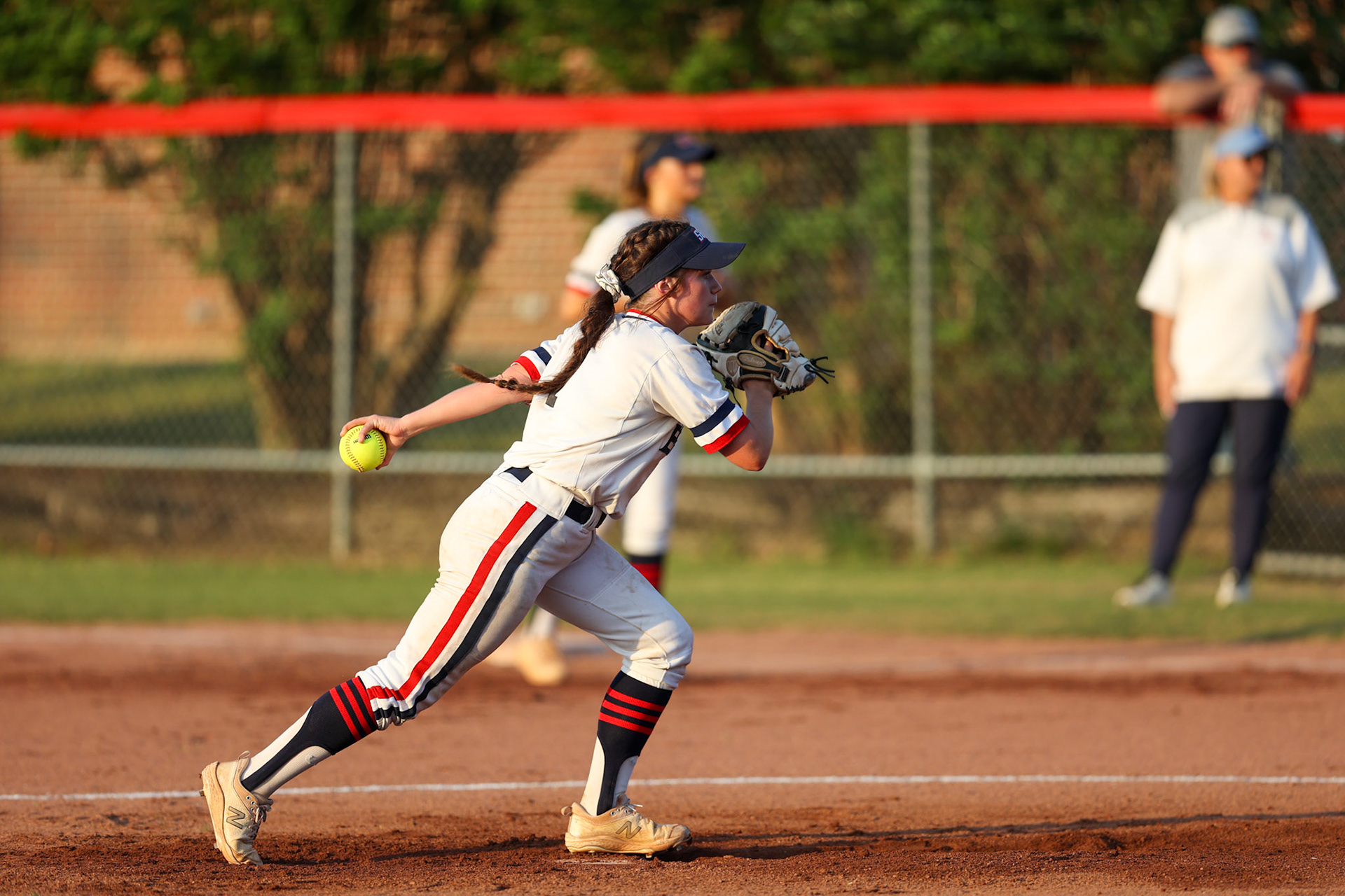 St. Benedict Softball vs TRA at St. Benedict At Auburndale on May 10, 2022 in the DII-AA Regional Softball Tournament. (Ryan Beatty/SBA)