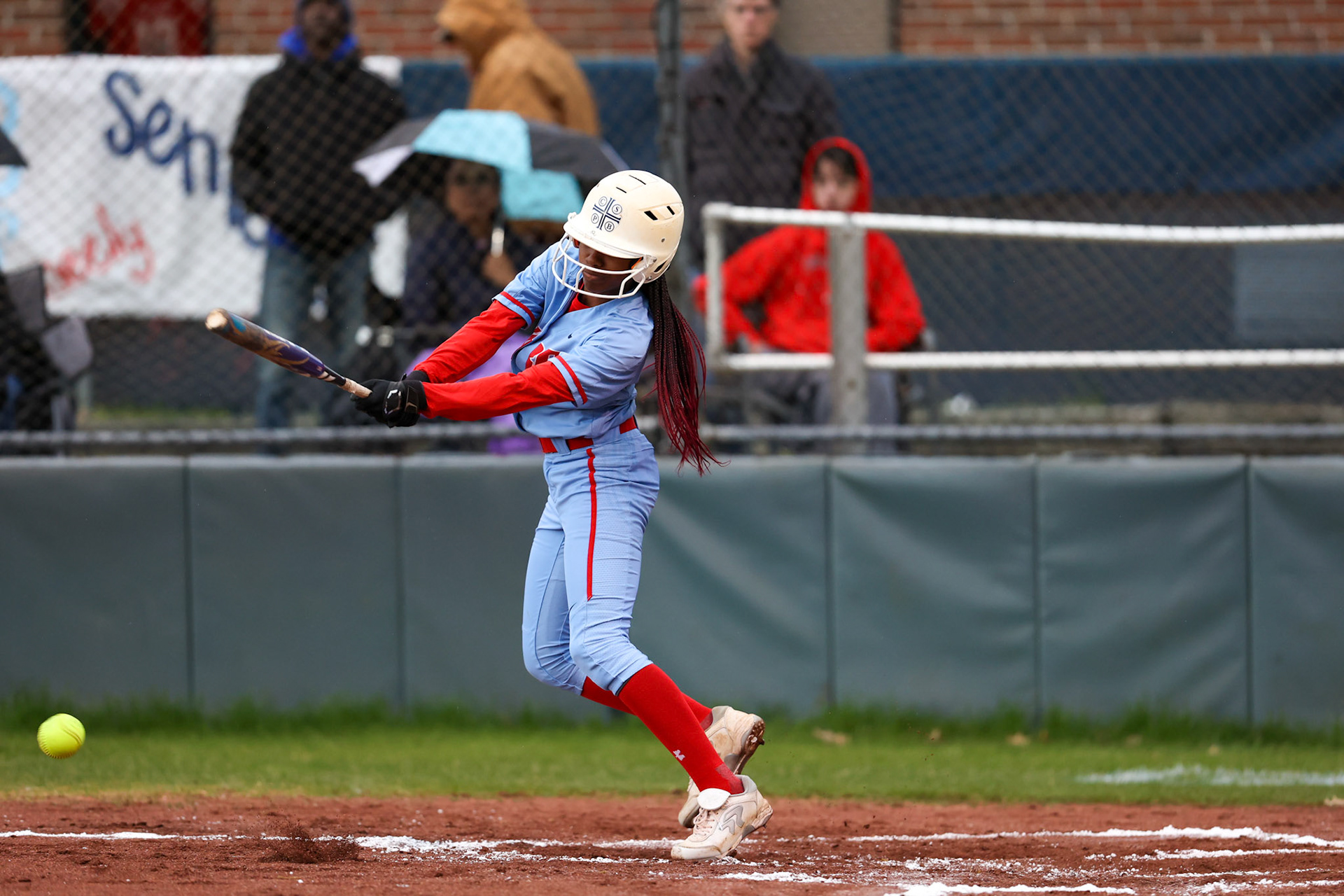 St. Benedict Softball vs Millington on Senior Night at St. Benedict at Auburndale in Memphis, TN on April 20, 2022. (Ryan Beatty/SBA)
