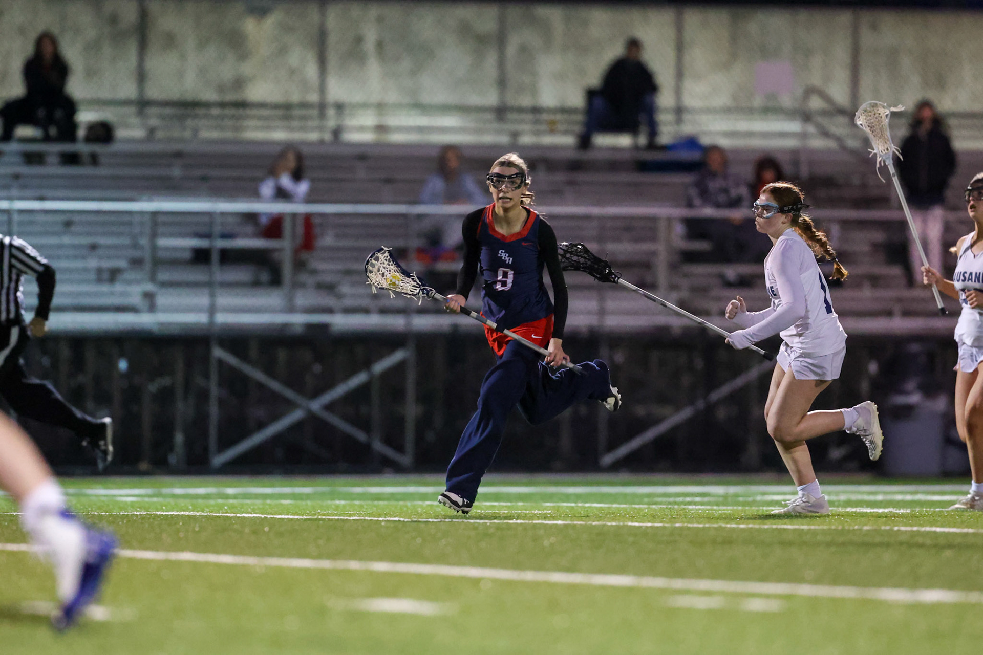SBA Girls Lacrosse vs Lausanne on Wednesday, March 8, 2023. (Ryan Beatty Photo)