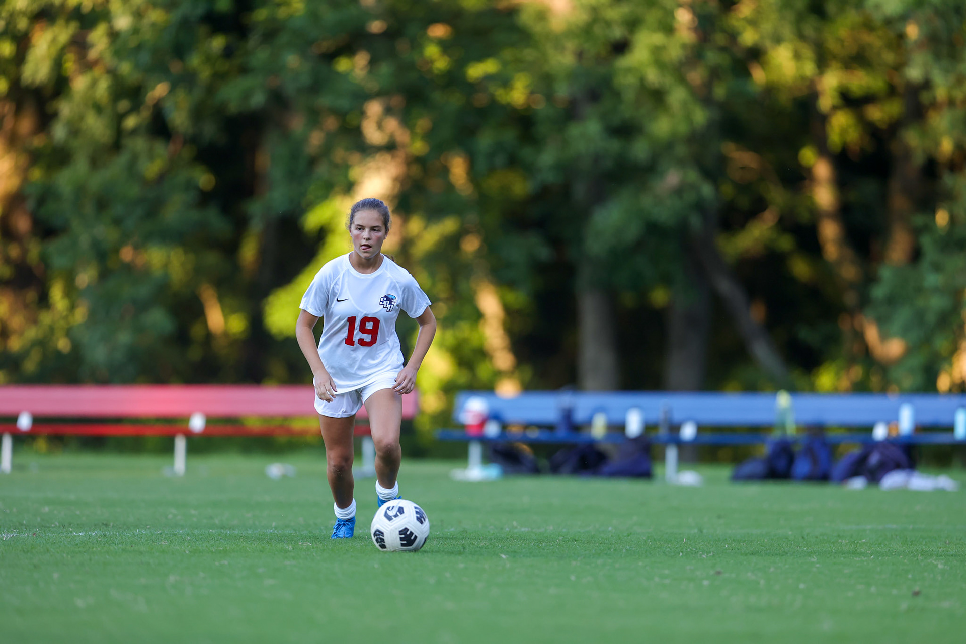 SBA Soccer vs Bartlett at Bartlett High School on Thursday, August 18, 2022. (Ryan Beatty/SBA)