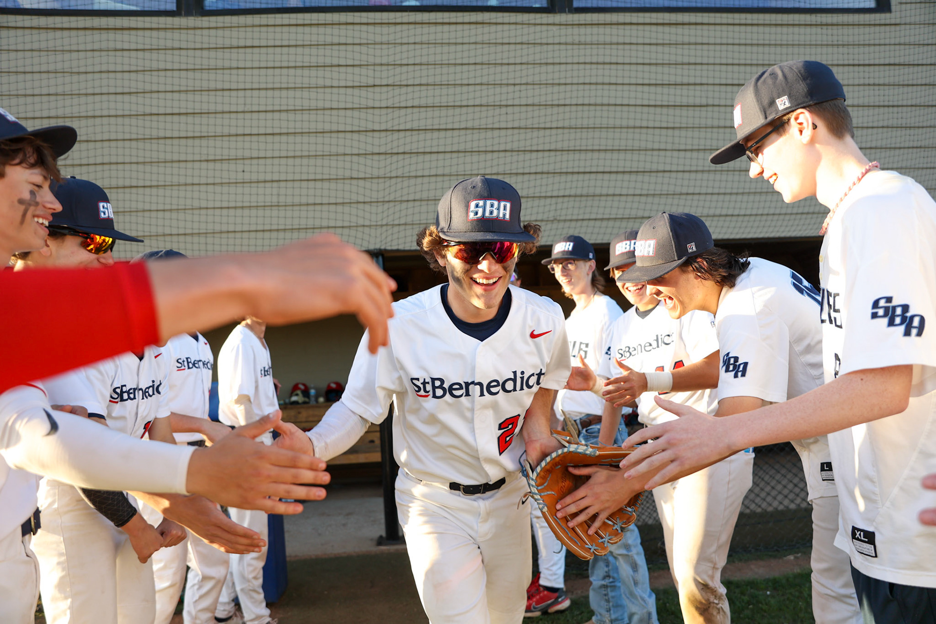 SBA Baseball Senior Night (Ryan Beatty Photo)