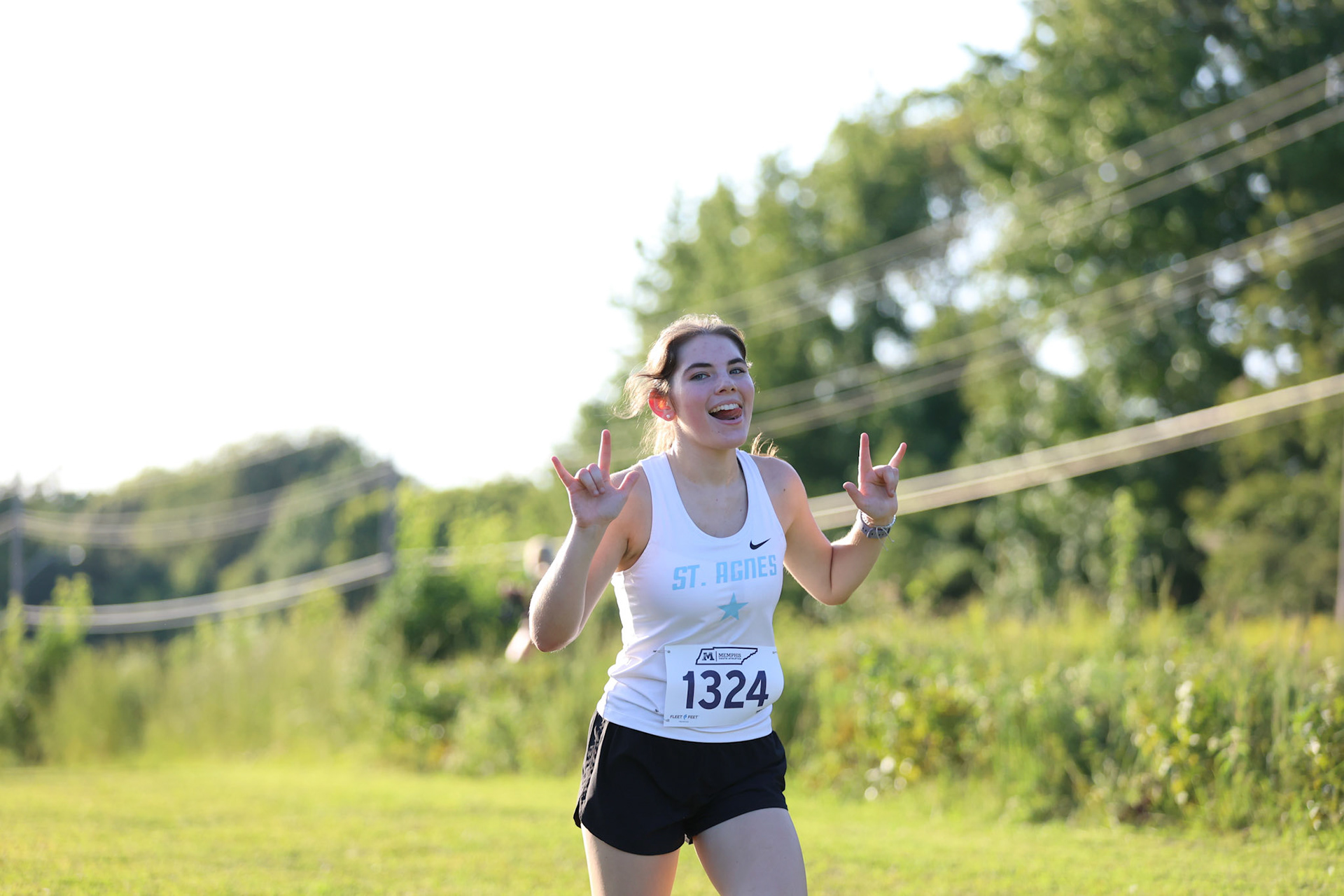 St. Benedict Cross Country MYA Meet 1 at Shelby Farms on Wednesday, September 14, 2022. (Ryan Beatty/SBA)