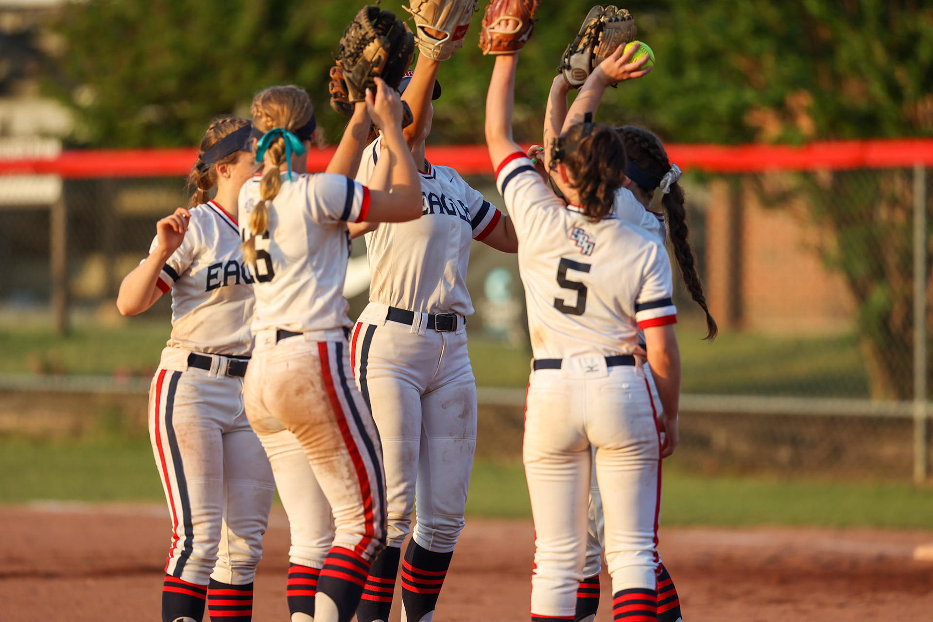 St. Benedict Softball vs TRA at St. Benedict At Auburndale on May 10, 2022 in the DII-AA Regional Softball Tournament. (Ryan Beatty/SBA)