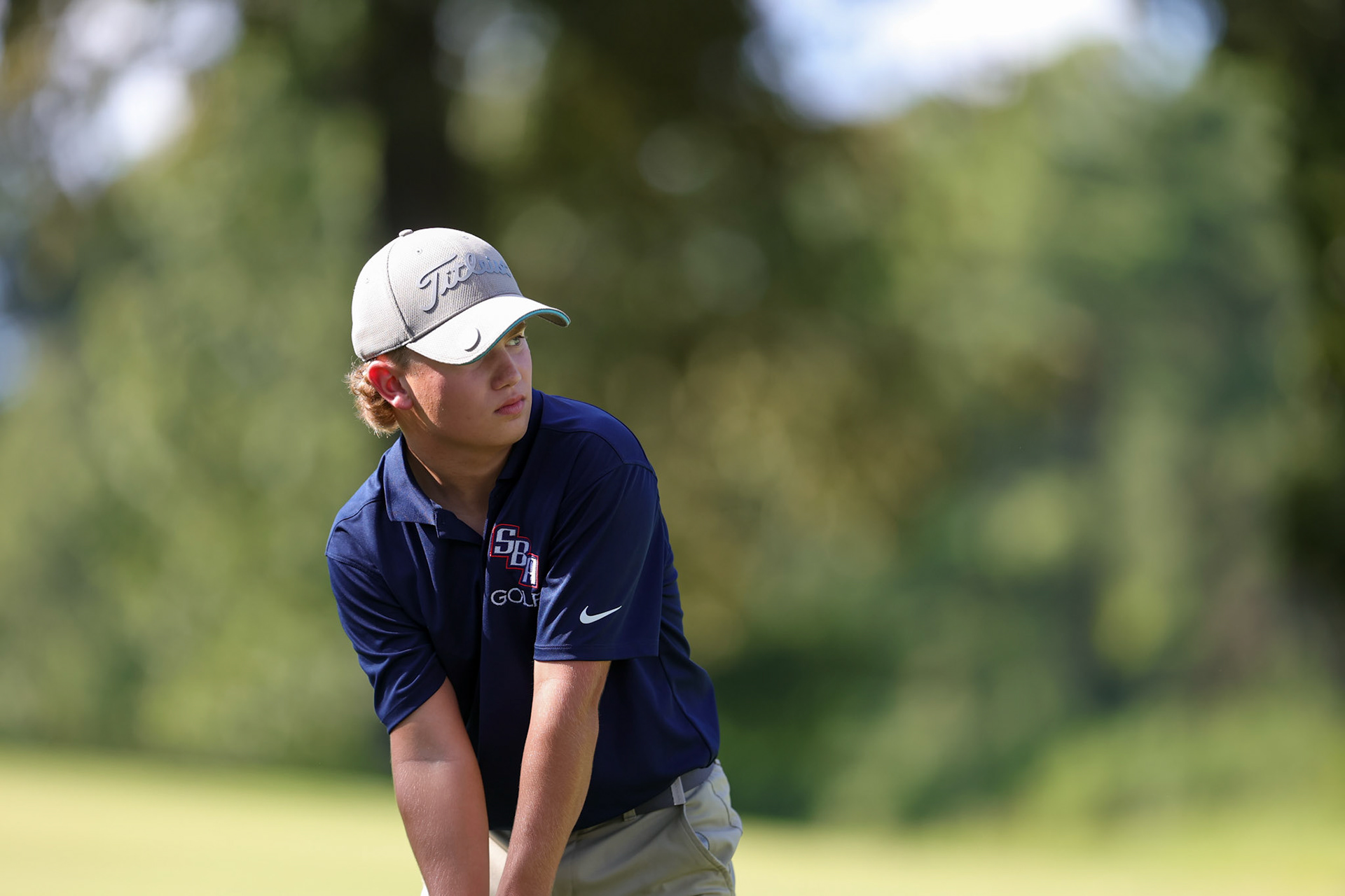 St. Benedict Boys Golf at Colonial on August 30, 2022. (Ryan Beatty/SBA)