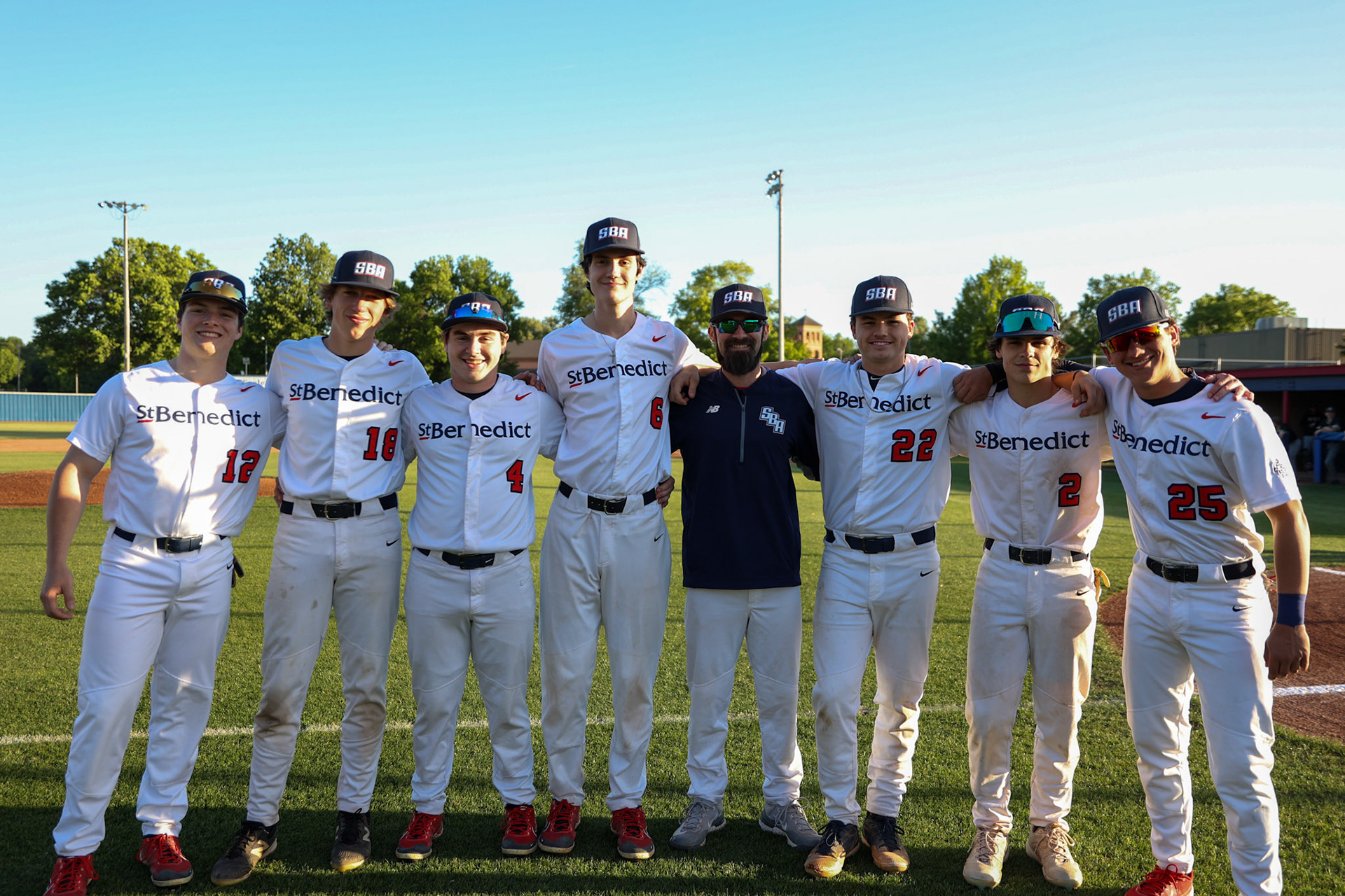 SBA Baseball Senior Night (Ryan Beatty Photo)