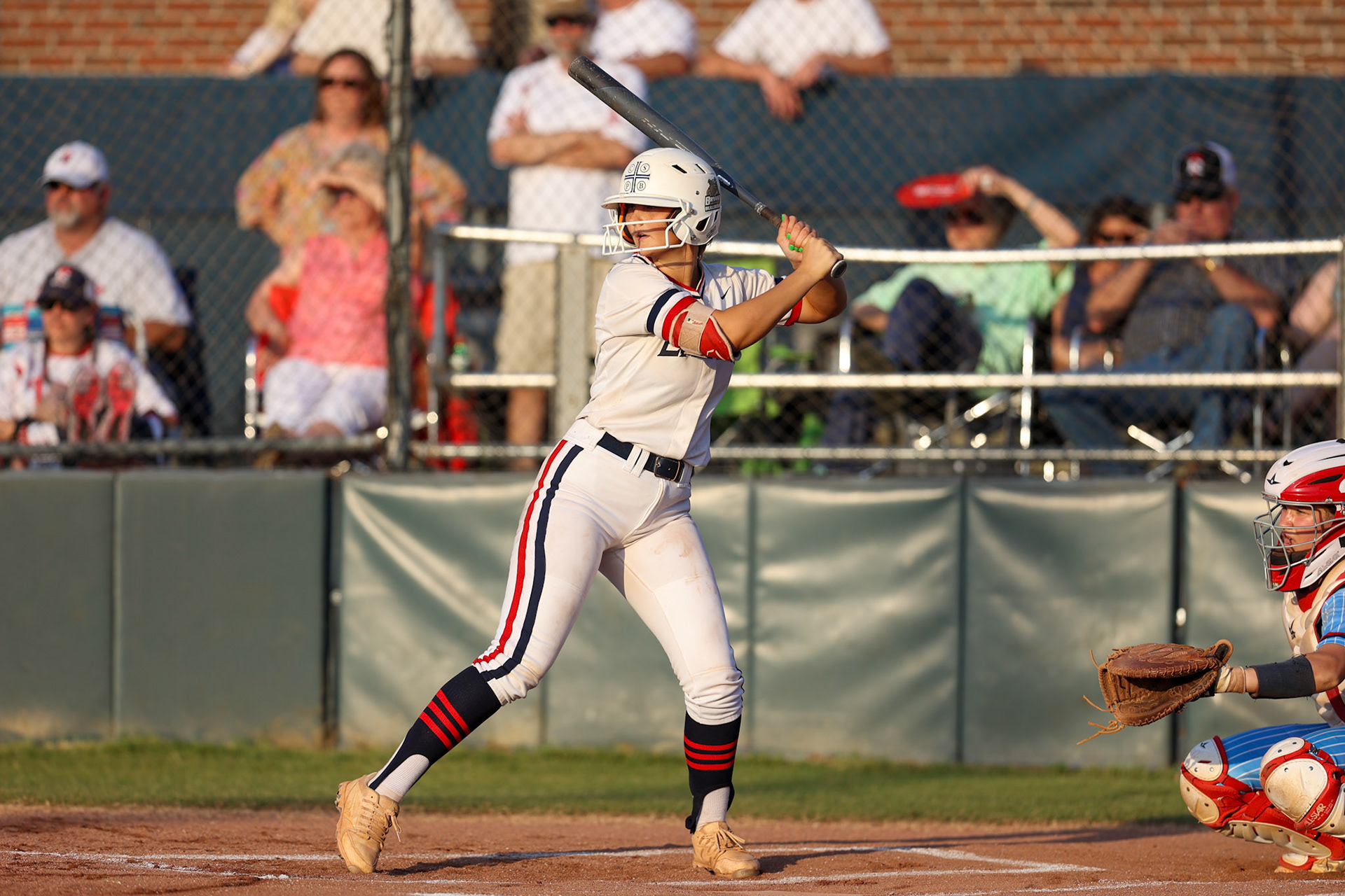 St. Benedict Softball vs TRA at St. Benedict At Auburndale on May 10, 2022 in the DII-AA Regional Softball Tournament. (Ryan Beatty/SBA)