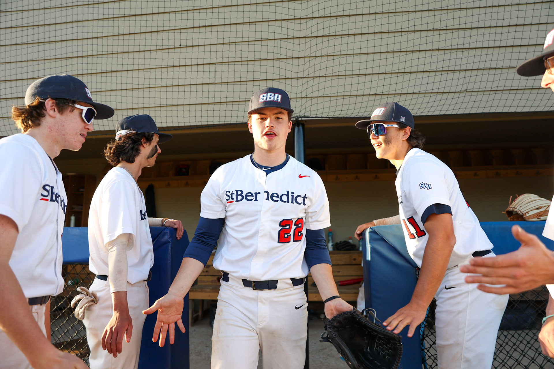 SBA Baseball Senior Night (Ryan Beatty Photo)