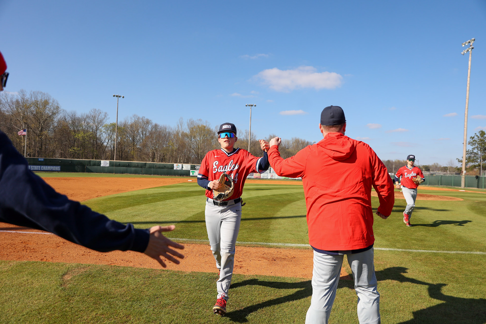 SBA Baseball vs Knights Baseball Academy in Bartlett, TN on Tuesday, March 14, 2023. (Ryan Beatty Photo)