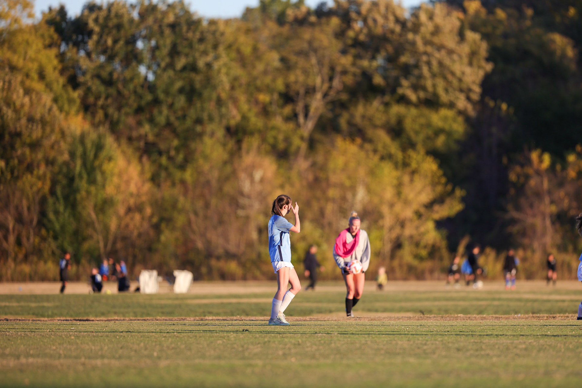 SBA Girl’s Soccer vs. Ensworth in the first round of the TSSAA State Tournament in Nashville, TN, on Oct. 17, 2022. (Ryan Beatty/SBA)
