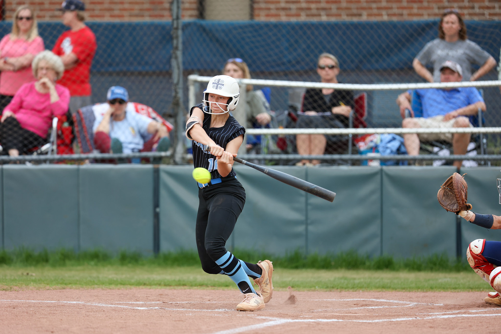 St. Benedict Softball vs Tipton Rosemark Academy at St. Benedict High School in Memphis, TN on May 3, 2022. (Ryan Beatty/SBA)