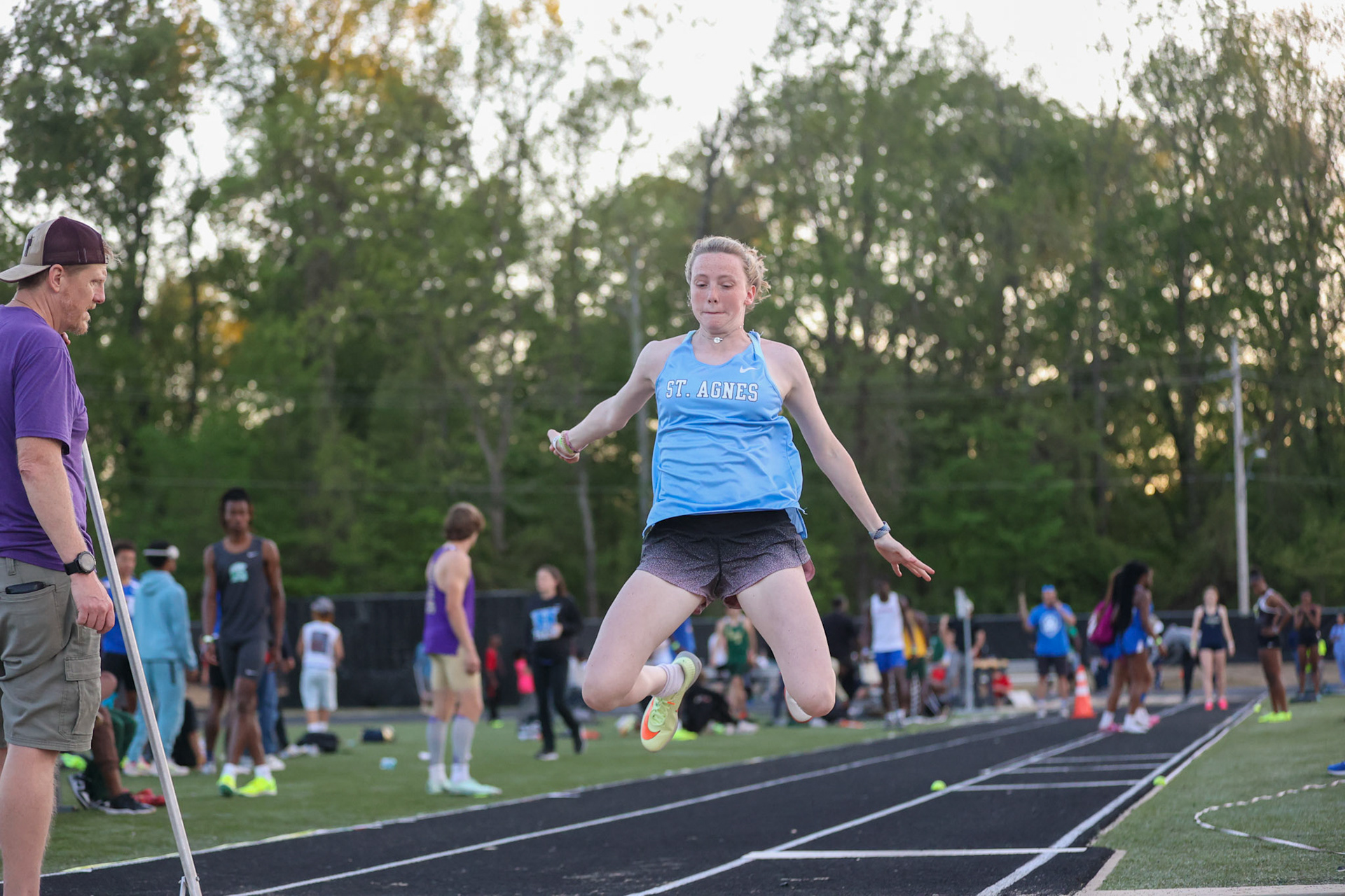 SBA Track at Houston Classic on Friday, April 14, 2023, at Houston High School in Memphis, TN. (Ryan Beatty Photo)