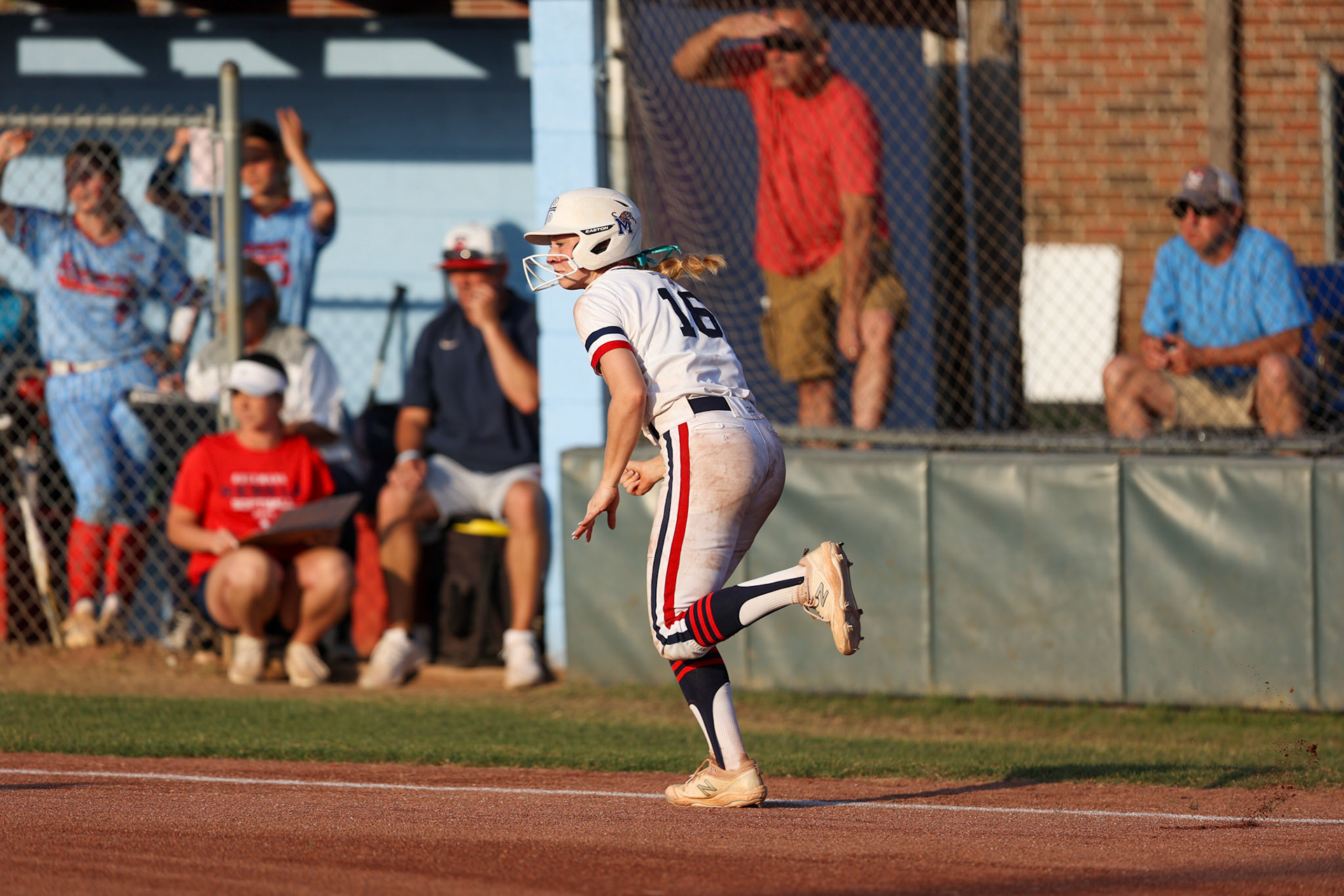 St. Benedict Softball vs TRA at St. Benedict At Auburndale on May 10, 2022 in the DII-AA Regional Softball Tournament. (Ryan Beatty/SBA)