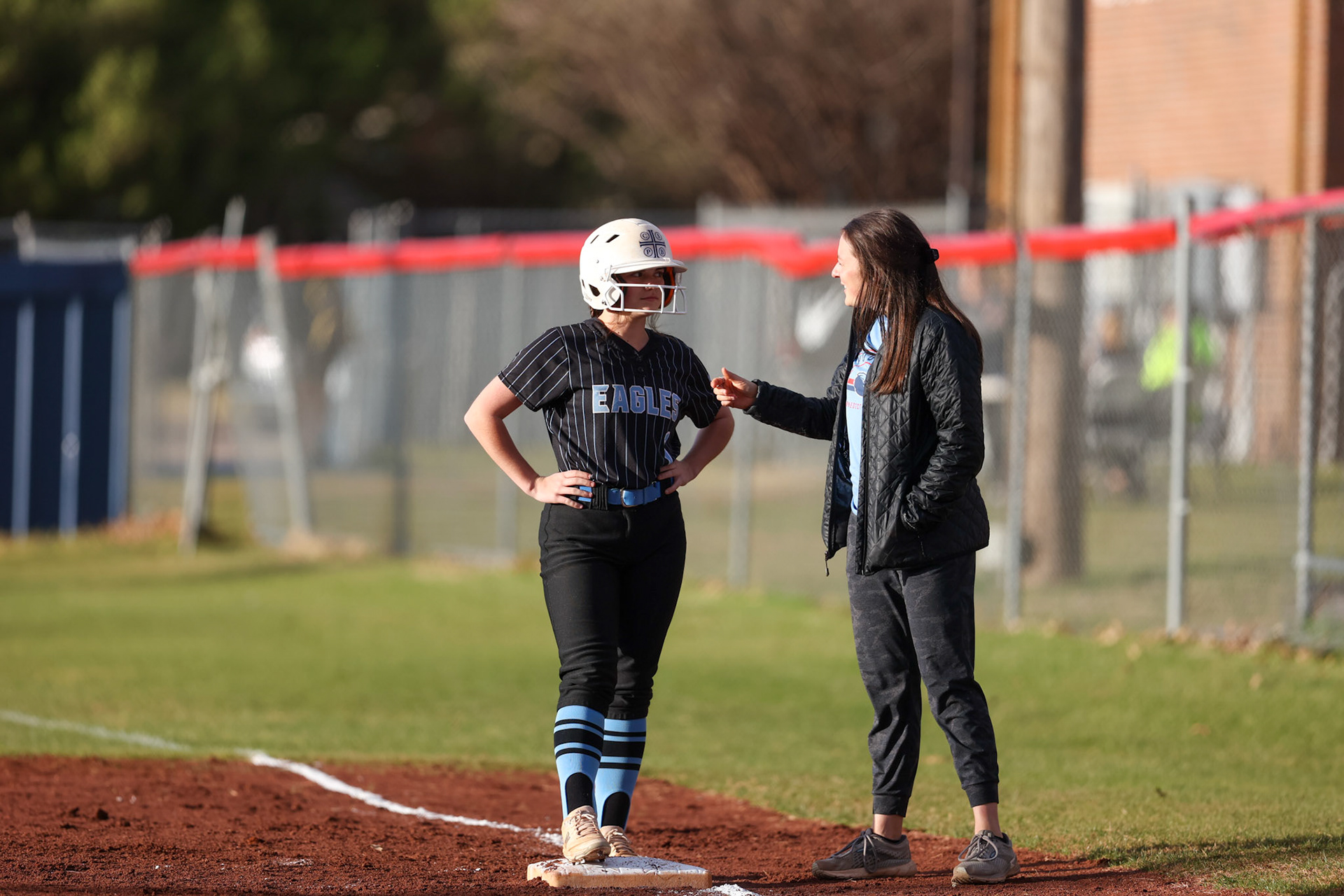 St. Benedict Softball vs St. Agnes Academy on Wednesday April 6, 2022 at St. Benedict At Auburndale High School in Memphis, TN. (Ryan Beatty/SBA)