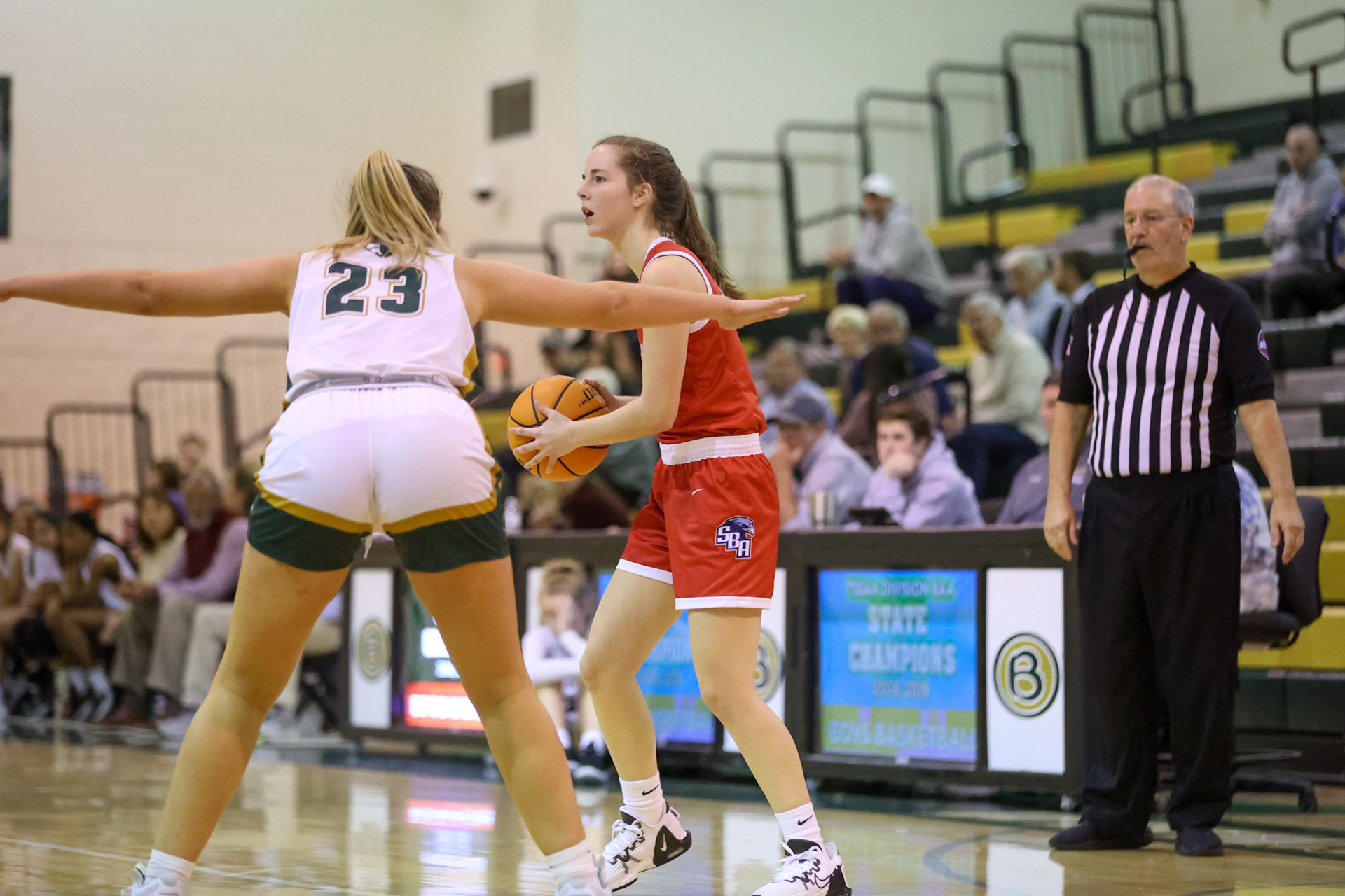 SBA Basketball at Briarcrest on Friday, Feb. 17, 2023. (Ryan Beatty Photo)
