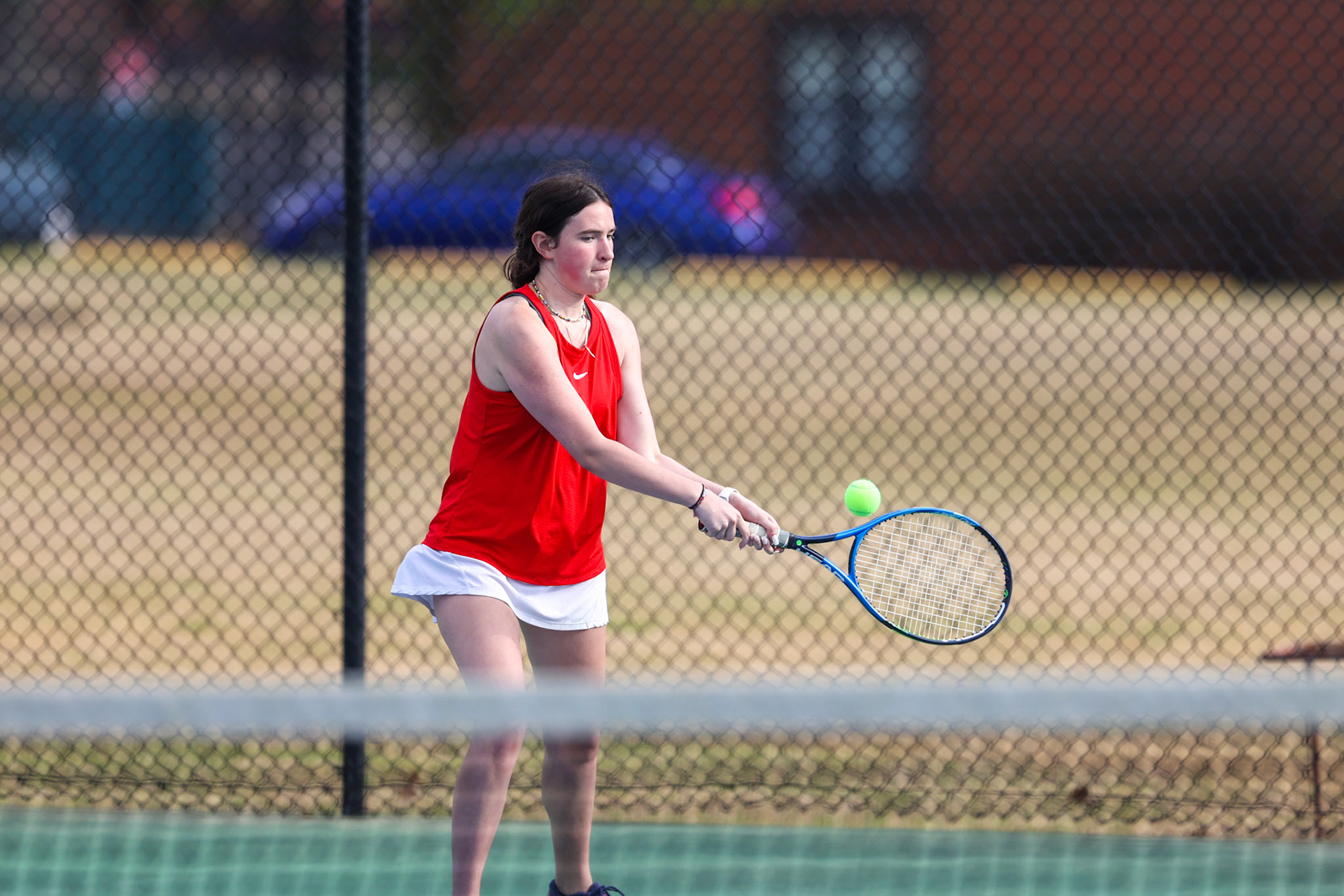 SBA Tennis vs Briacrest on Monday, April 3, 2023. (Ryan Beatty Photo)