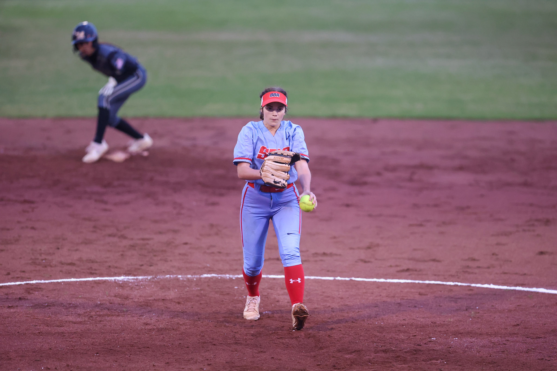 St. Benedict Softball vs Millington on Senior Night at St. Benedict at Auburndale in Memphis, TN on April 20, 2022. (Ryan Beatty/SBA)