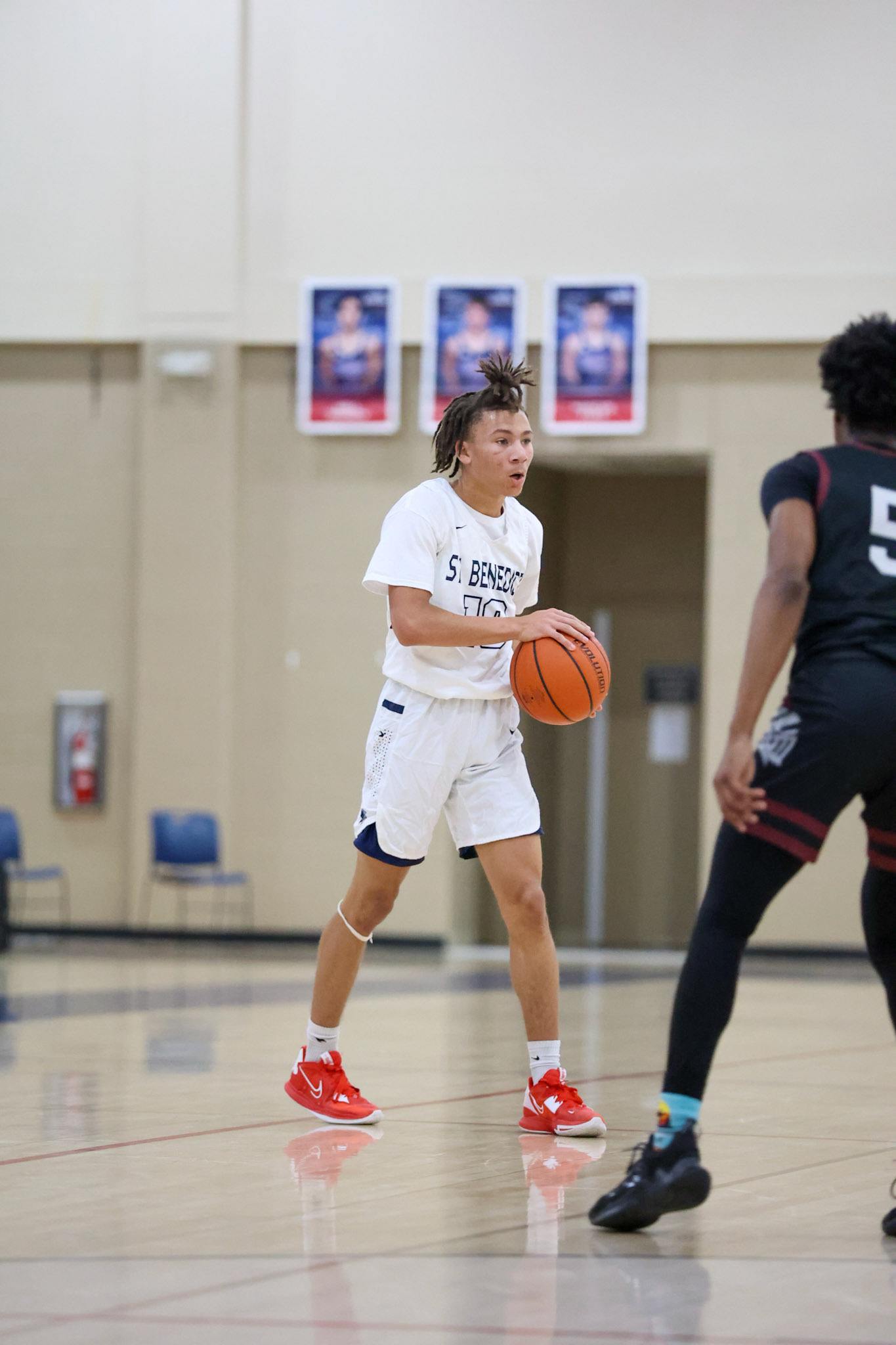 SBA Basketball vs Sacred Heart at the 2022 SBA Holiday Hoops Tournament. (Ryan Beatty Photo)