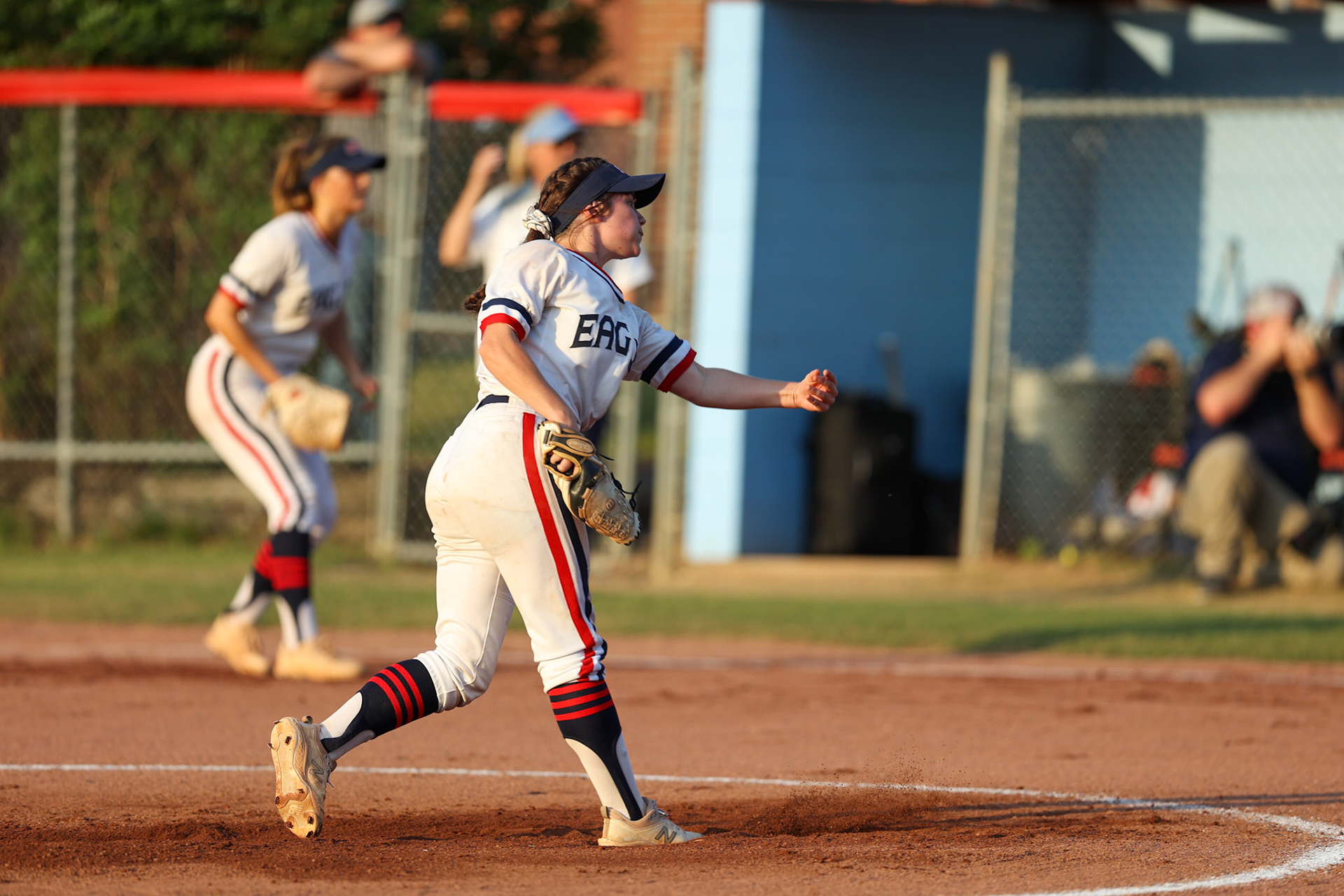 St. Benedict Softball vs TRA at St. Benedict At Auburndale on May 10, 2022 in the DII-AA Regional Softball Tournament. (Ryan Beatty/SBA)