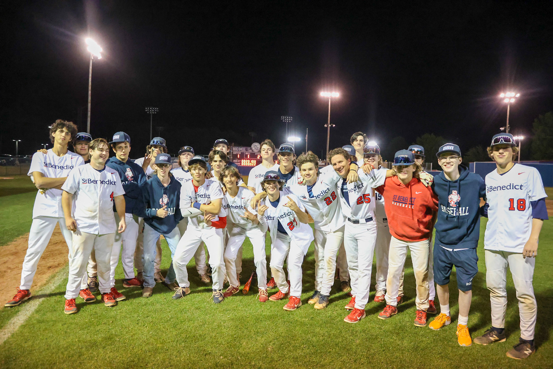 SBA Baseball Senior Night (Ryan Beatty Photo)