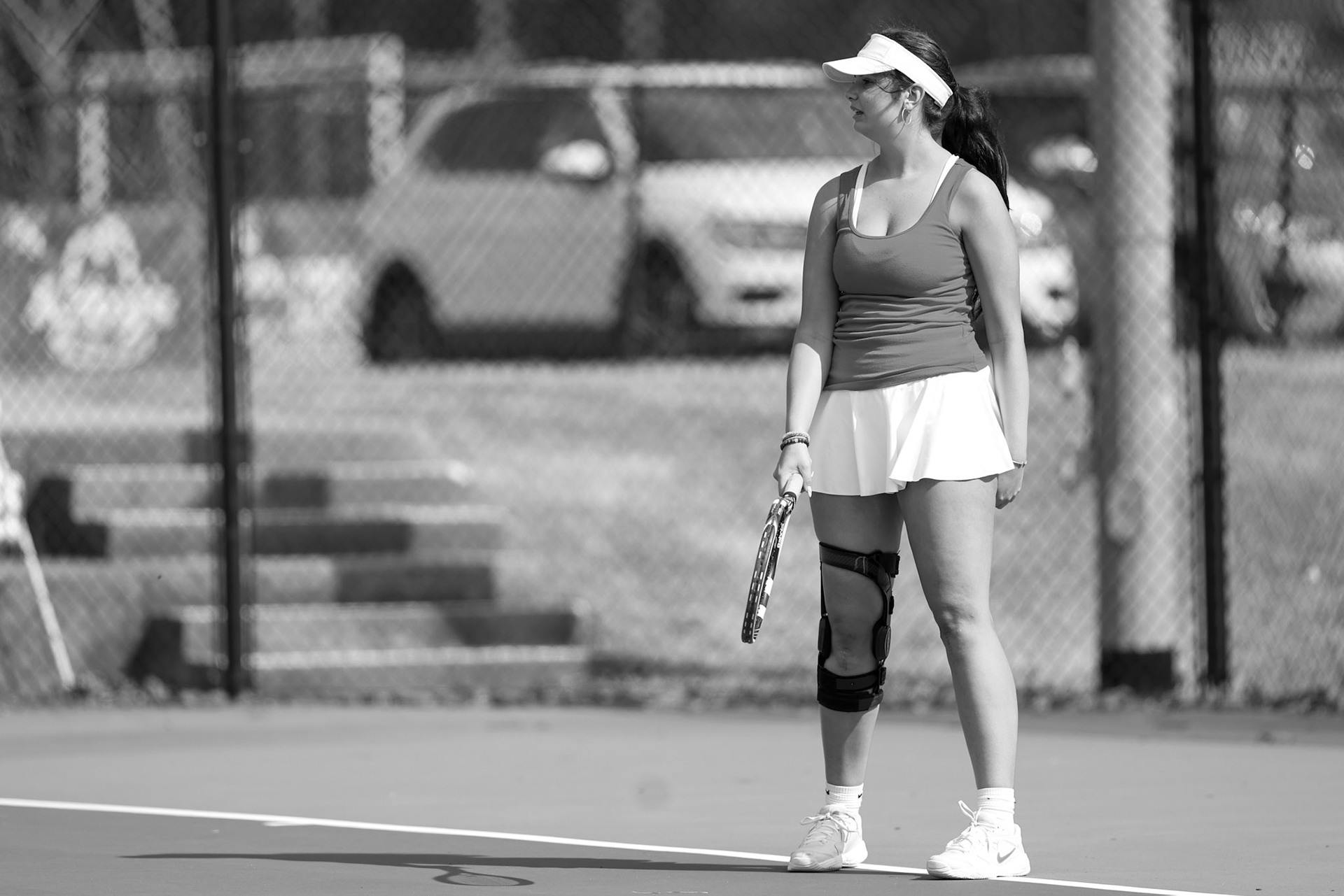 St. Benedict Tennis vs St. Mary’s on April 5, 2022 at St. Benedict at Auburndale High School in Memphis, TN. (Ryan Beatty/SBA)