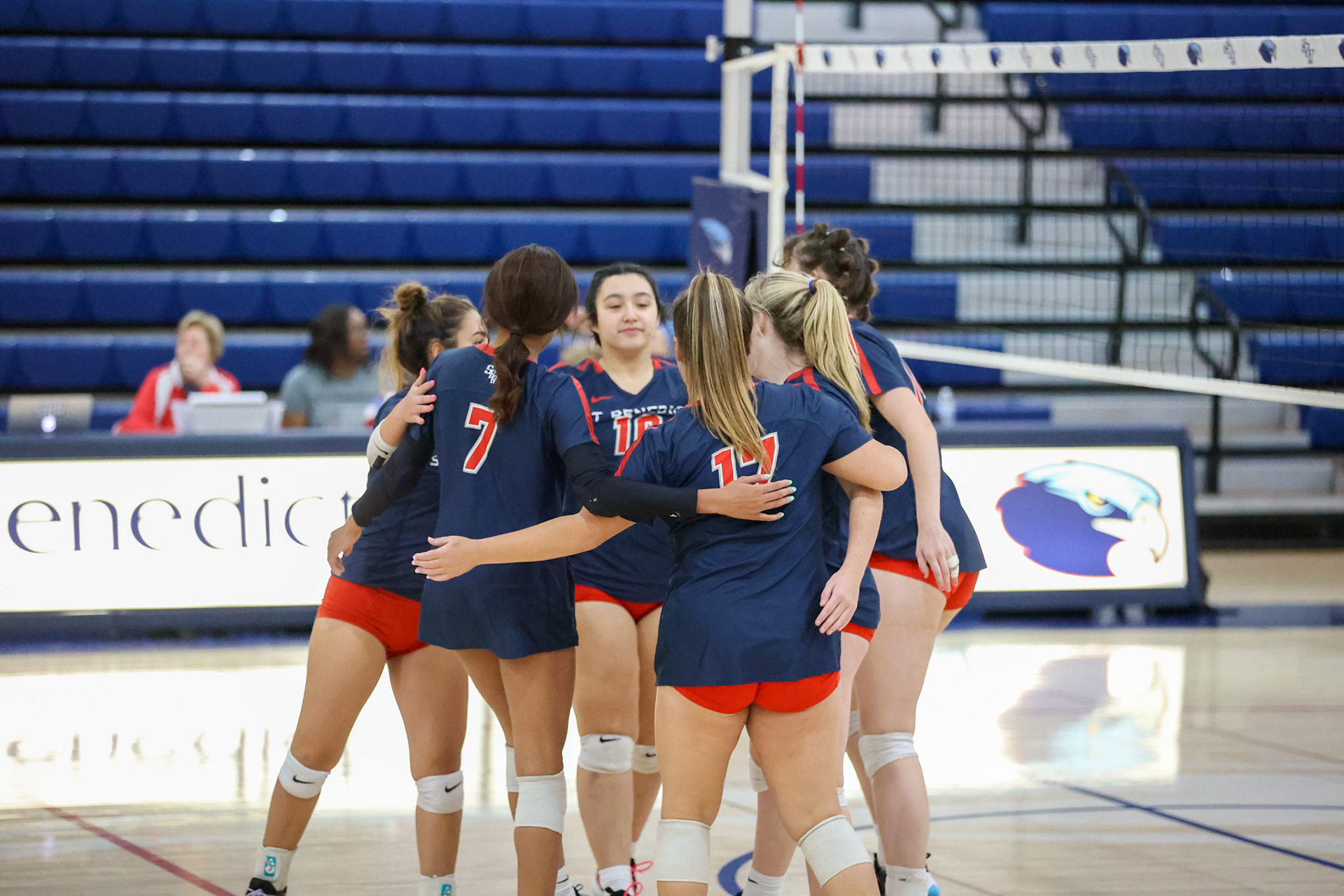 St. Benedict Volleyball vs West Memphis at St. Benedict on Monday, September 12, 2022. (Ryan Beatty/SBA)