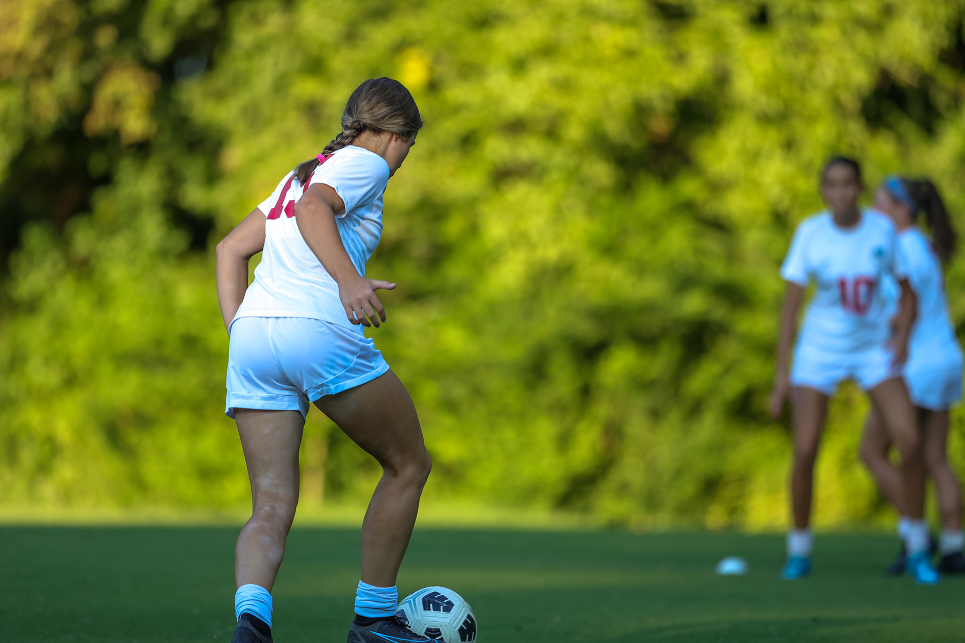 SBA Soccer vs Bartlett at Bartlett High School on Thursday, August 18, 2022. (Ryan Beatty/SBA)