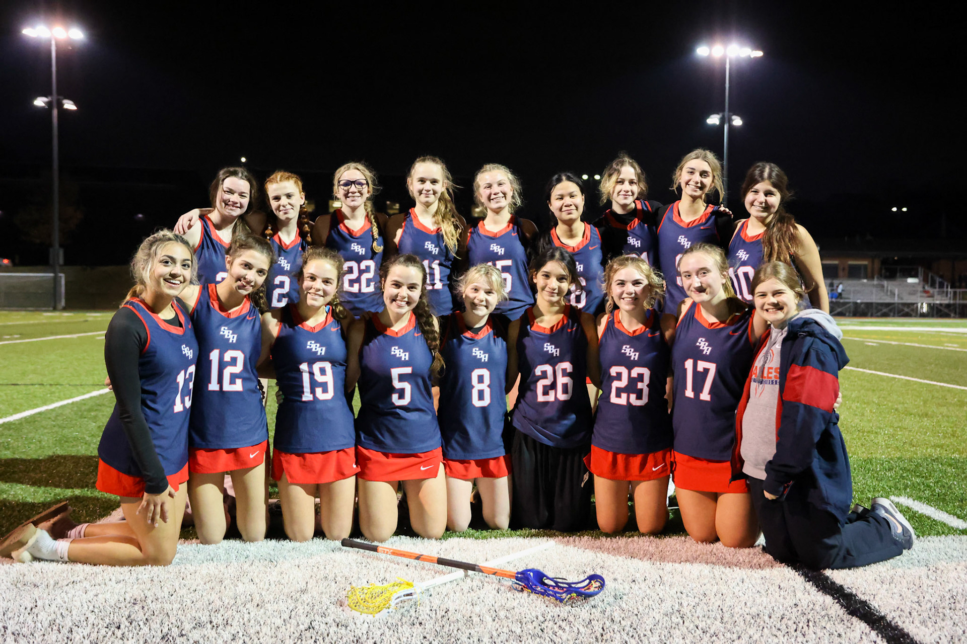 SBA Girls Lacrosse vs Lausanne on Wednesday, March 8, 2023. (Ryan Beatty Photo)