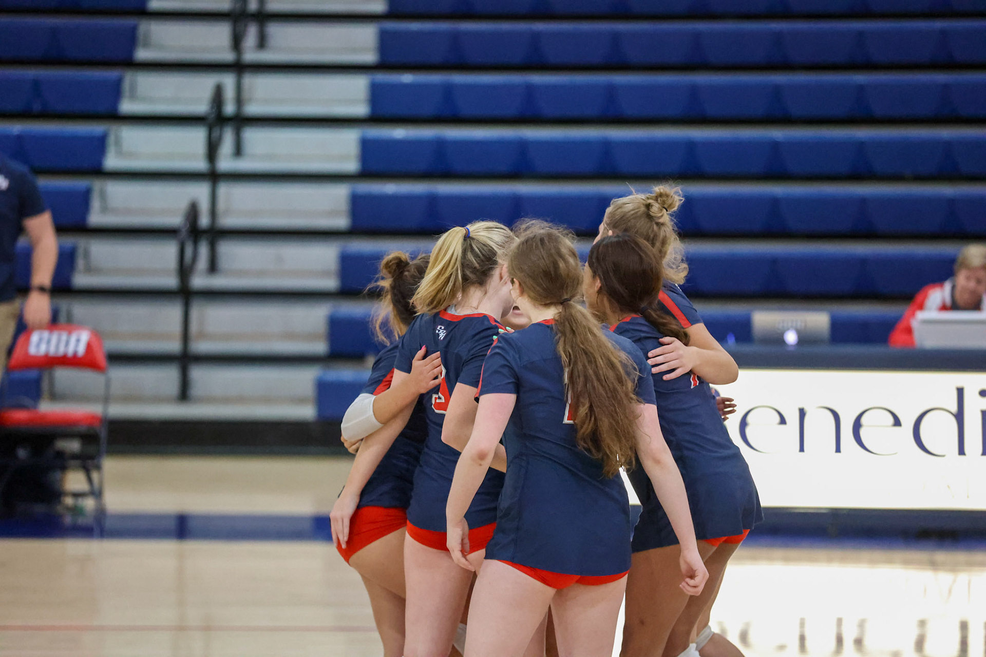 St. Benedict Volleyball vs West Memphis at St. Benedict on Monday, September 12, 2022. (Ryan Beatty/SBA)
