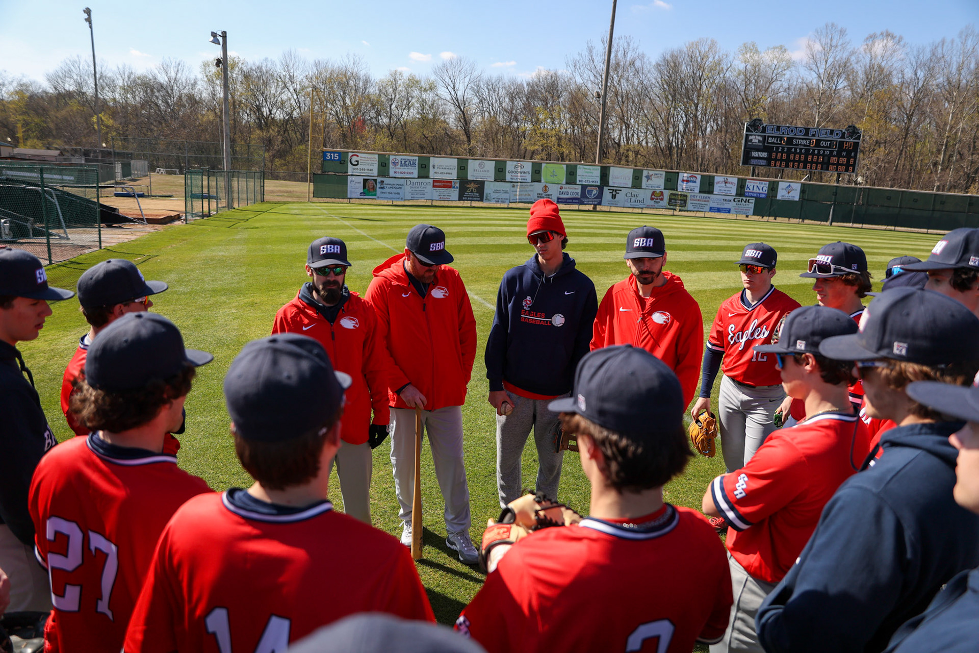 SBA Baseball vs Knights Baseball Academy in Bartlett, TN on Tuesday, March 14, 2023. (Ryan Beatty Photo)