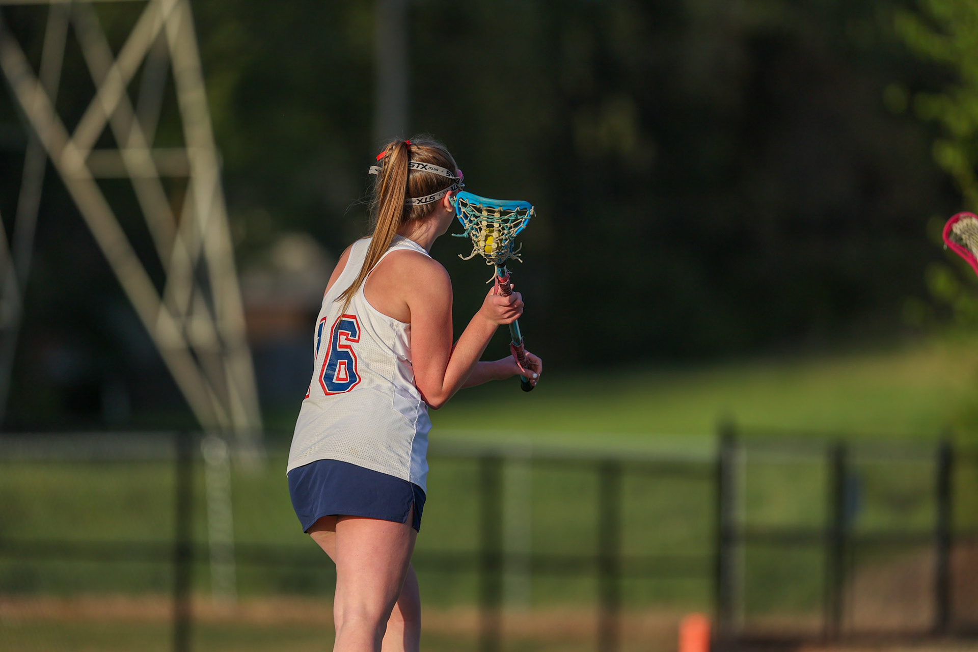 St. Benedict Girls Lacrosse vs St. Agnes on Senior Night at St. Benedict at Auburndale in Memphis, TN on April 19, 2022. (Ryan Beatty/SBA)