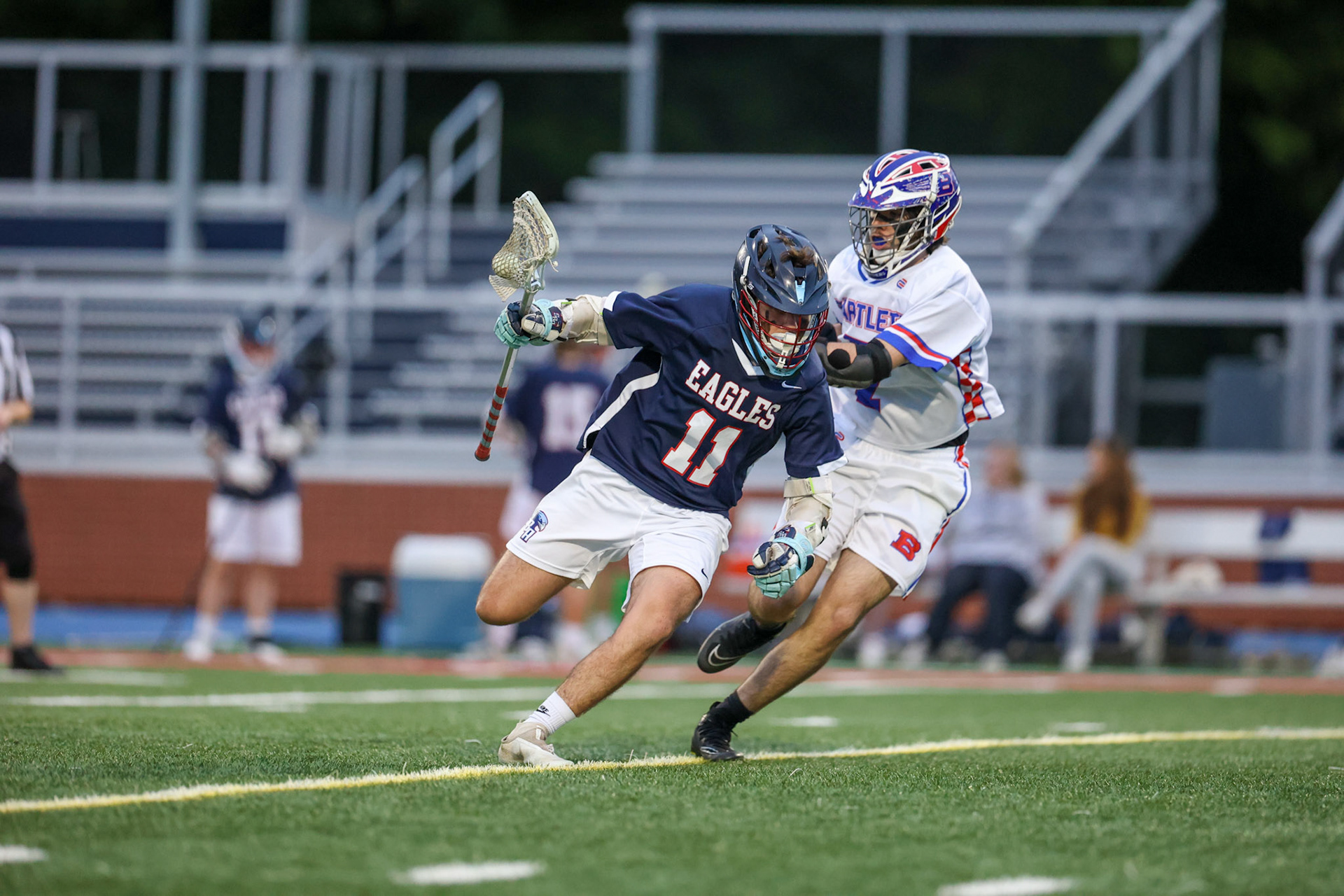 Boys Lacrosse vs Bartlett. (Ryan Beatty Photo)