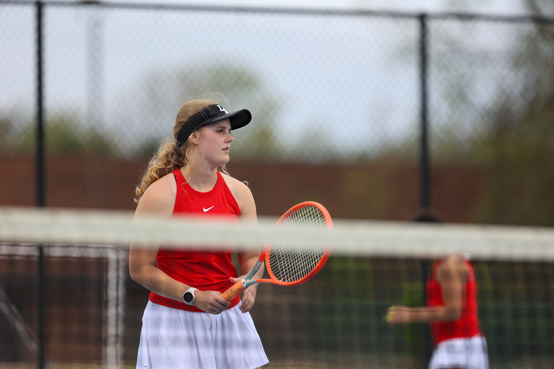 SBA Tennis vs Briacrest on Monday, April 3, 2023. (Ryan Beatty Photo)