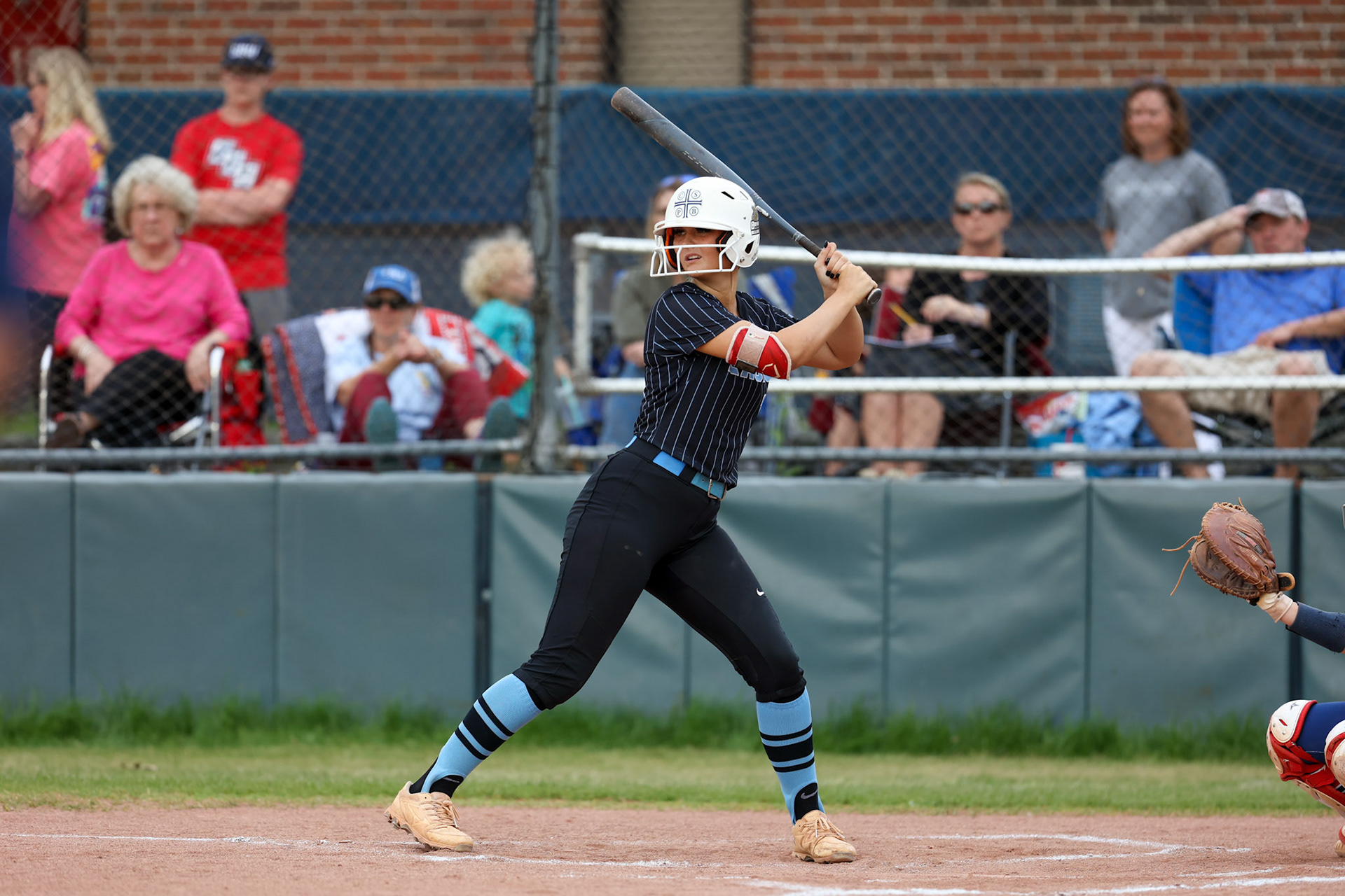 St. Benedict Softball vs Tipton Rosemark Academy at St. Benedict High School in Memphis, TN on May 3, 2022. (Ryan Beatty/SBA)