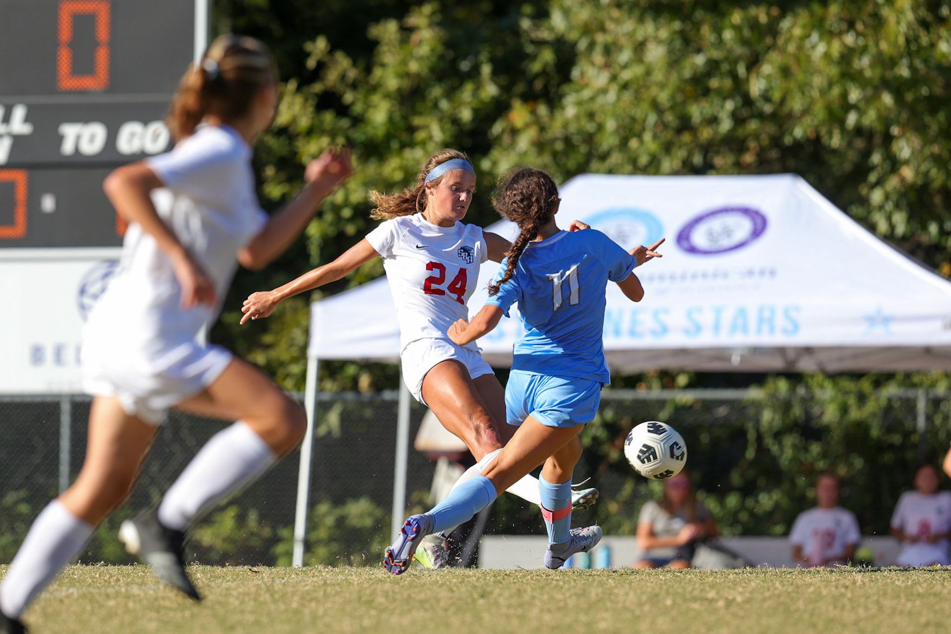 SBA Soccer vs St. Agnes at St. Agnes Academy in Memphis, TN on October 3, 2022. (Ryan Beatty)