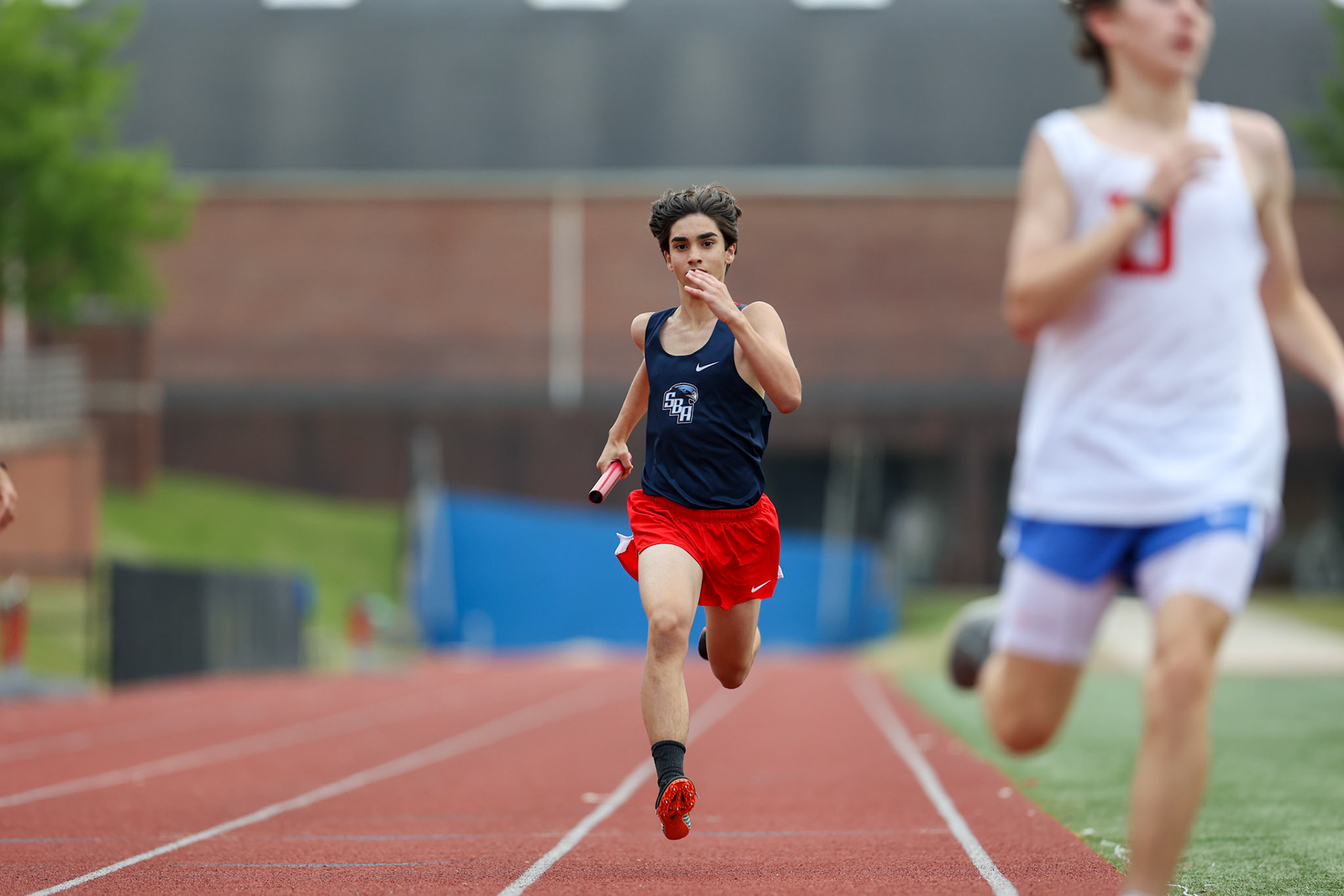 St. Benedict Track at Memphis University School in Memphis, TN on May 3, 2022. (Ryan Beatty/SBA)
