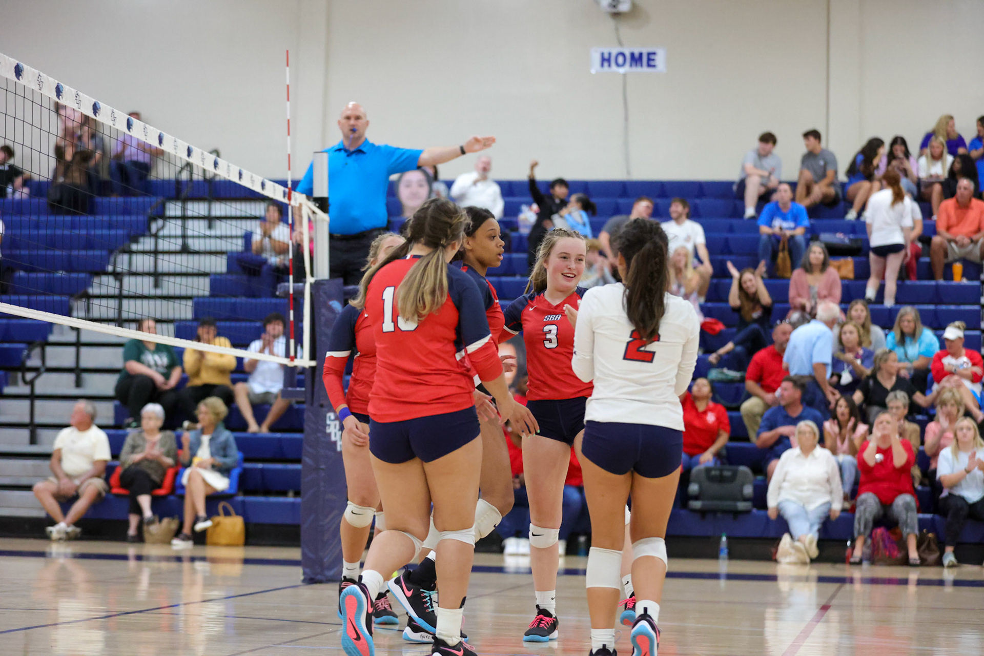 St. Benedict Volleyball vs White Station at St. Benedict at Auburndale in Memphis, TN on Thursday, September 22, 2022. (Ryan Beatty/SBA)