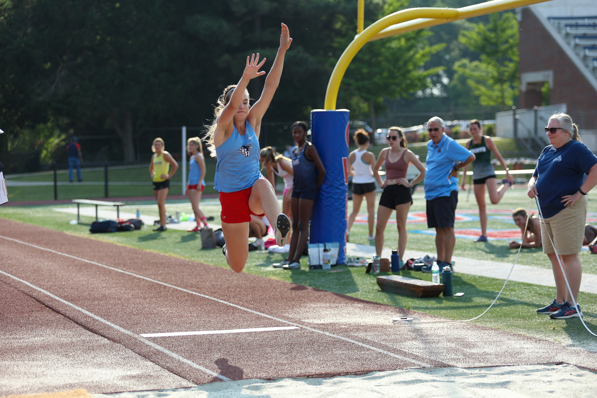 St. Benedict Track at MUS Region Meet on May 11, 2022. (Ryan Beatty/SBA)