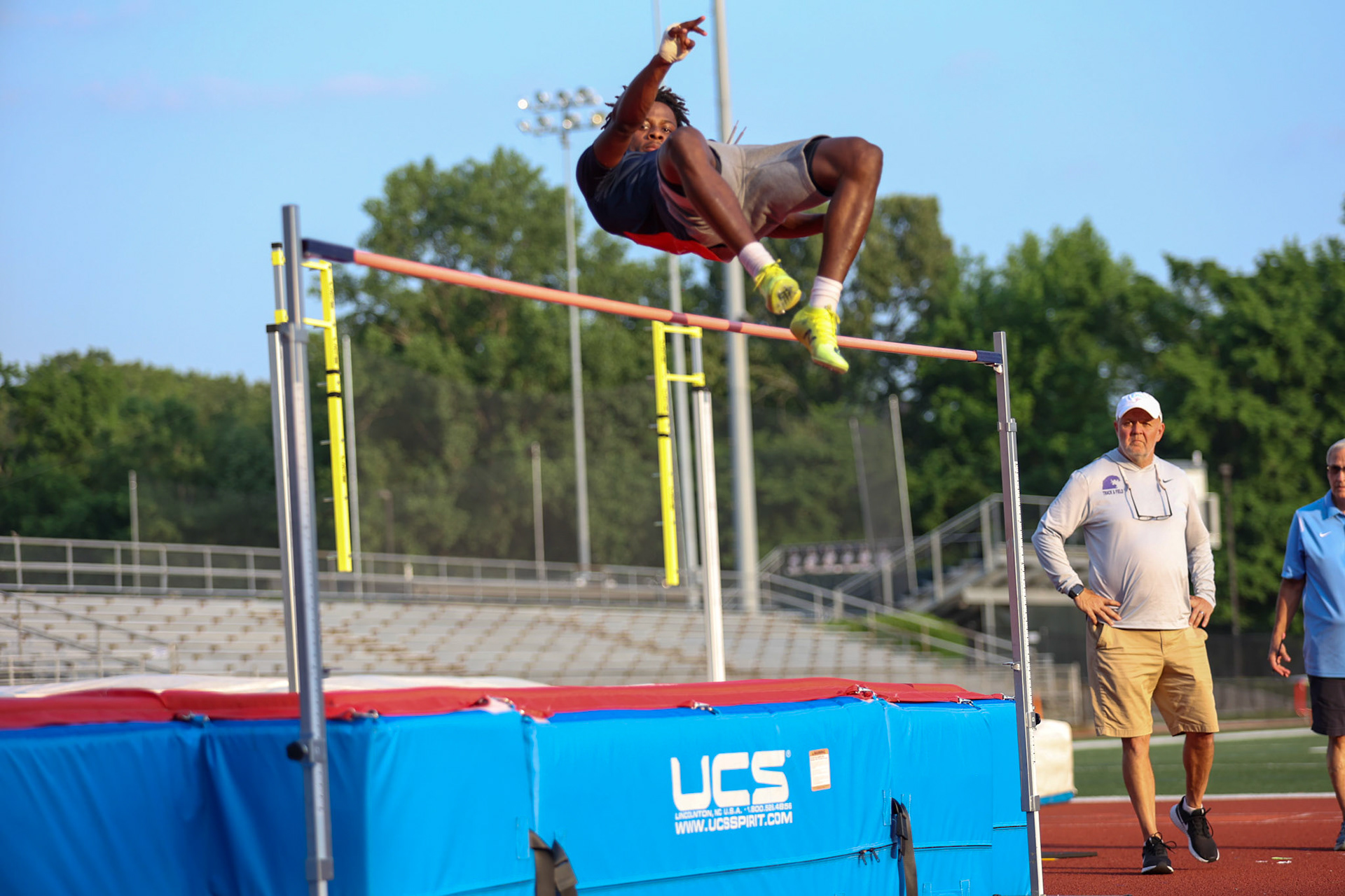 St. Benedict Track at MUS Region Meet on May 11, 2022. (Ryan Beatty/SBA)