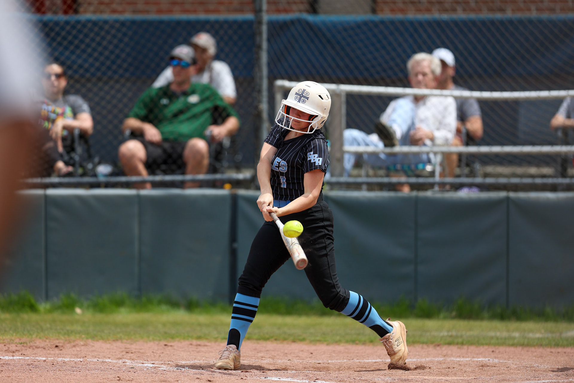 St. Benedict Softball vs Briarcrest at St. Benedict at Auburndale High School on April 23, 2022.  (Ryan Beatty/SBA)