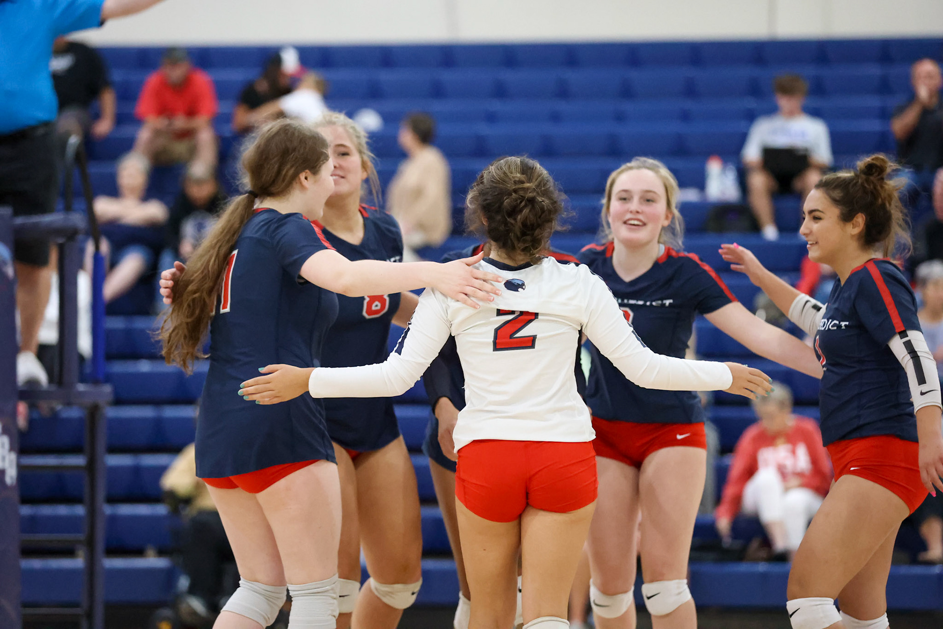 St. Benedict Volleyball vs West Memphis at St. Benedict on Monday, September 12, 2022. (Ryan Beatty/SBA)