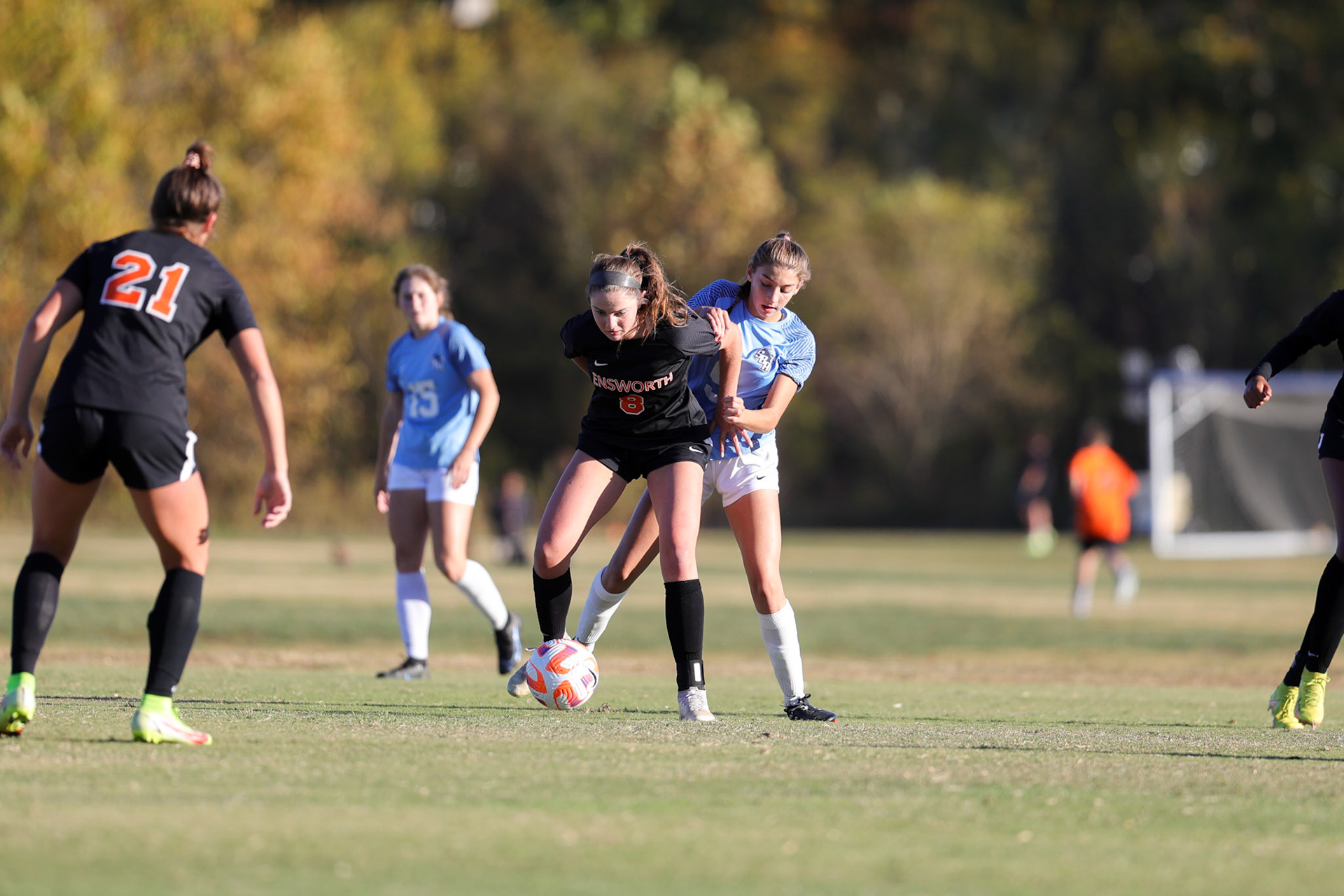 SBA Girl’s Soccer vs. Ensworth in the first round of the TSSAA State Tournament in Nashville, TN, on Oct. 17, 2022. (Ryan Beatty/SBA)