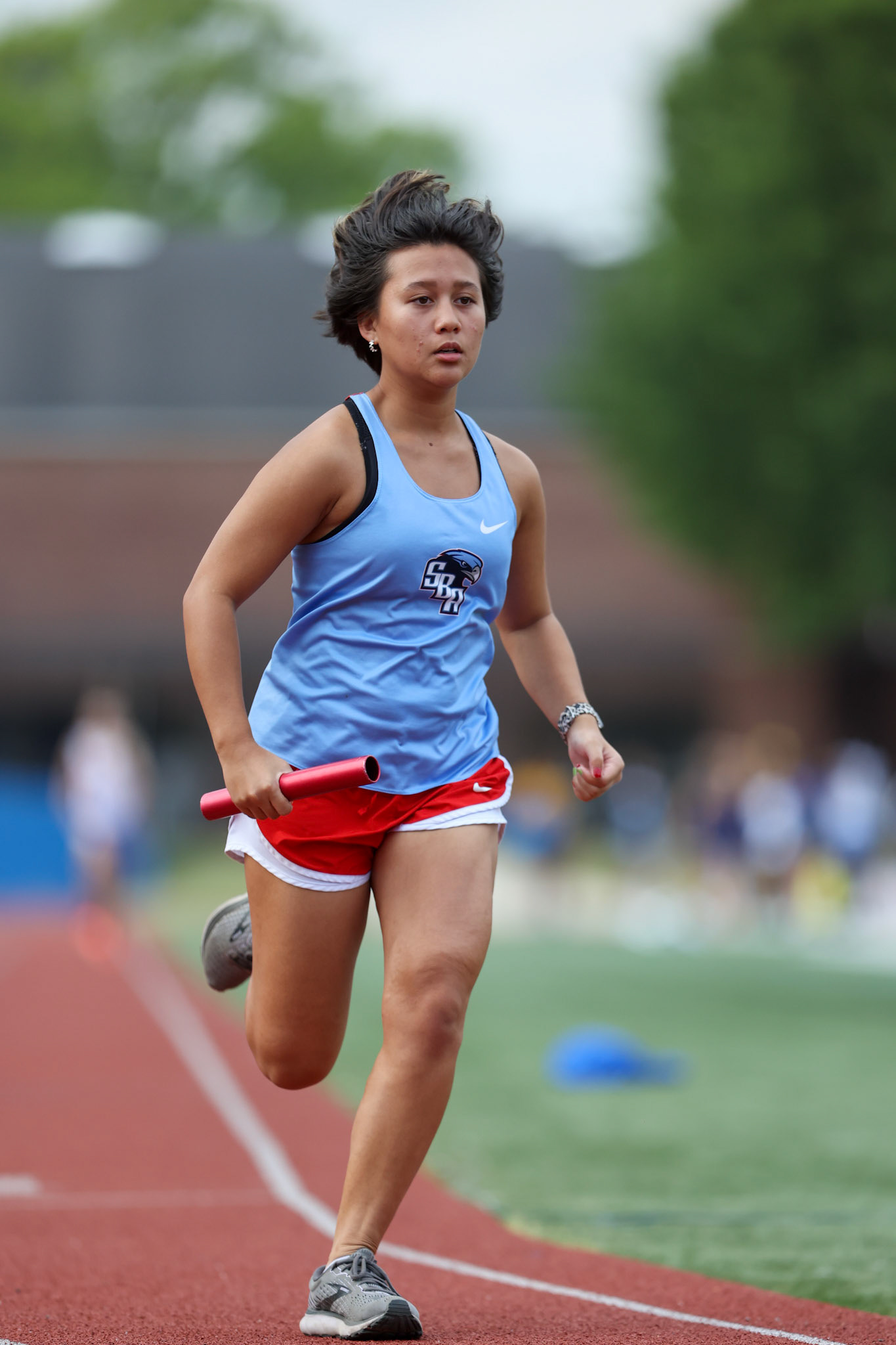 St. Benedict Track at Memphis University School in Memphis, TN on May 3, 2022. (Ryan Beatty/SBA)