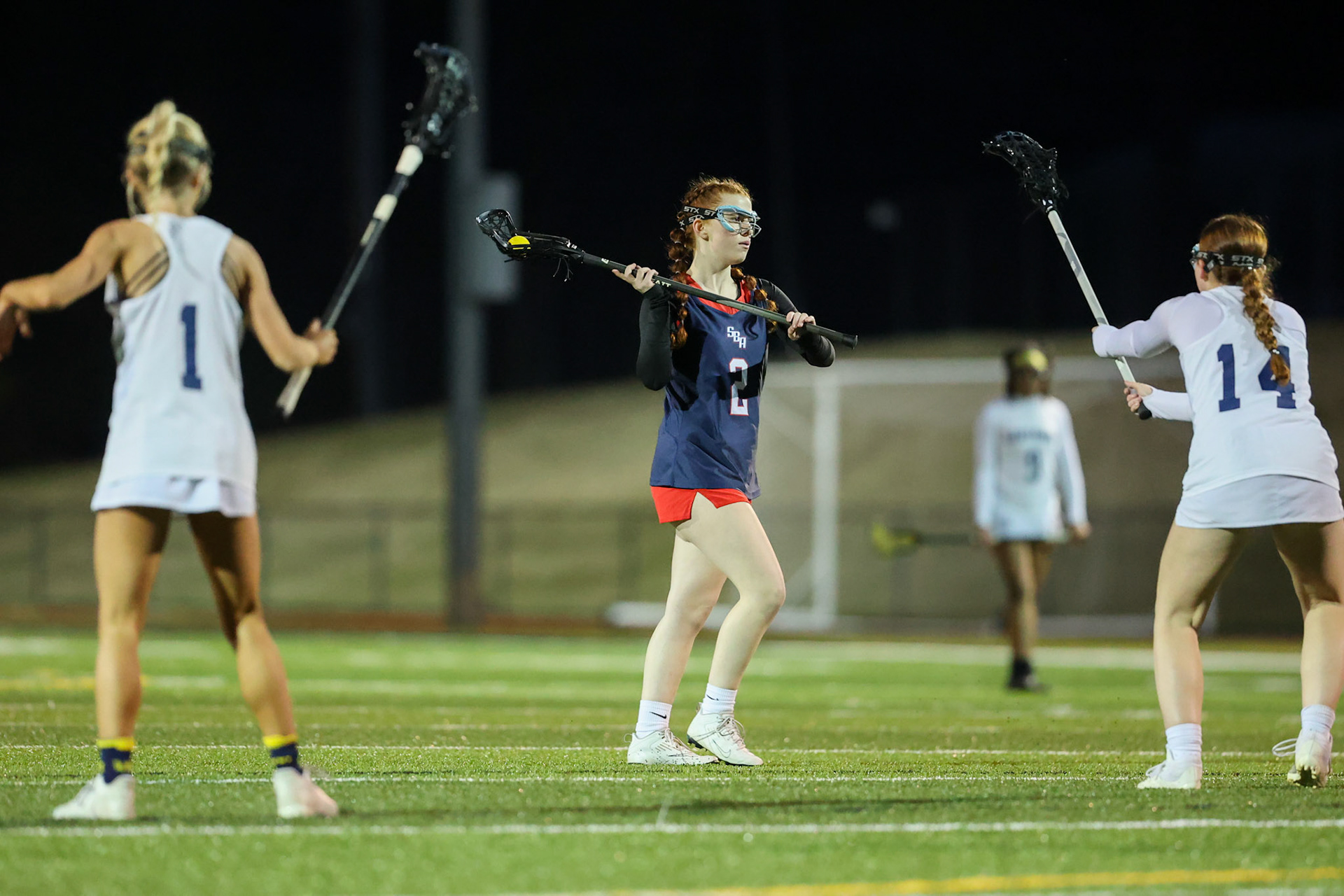SBA Girls Lacrosse vs Lausanne on Wednesday, March 8, 2023. (Ryan Beatty Photo)
