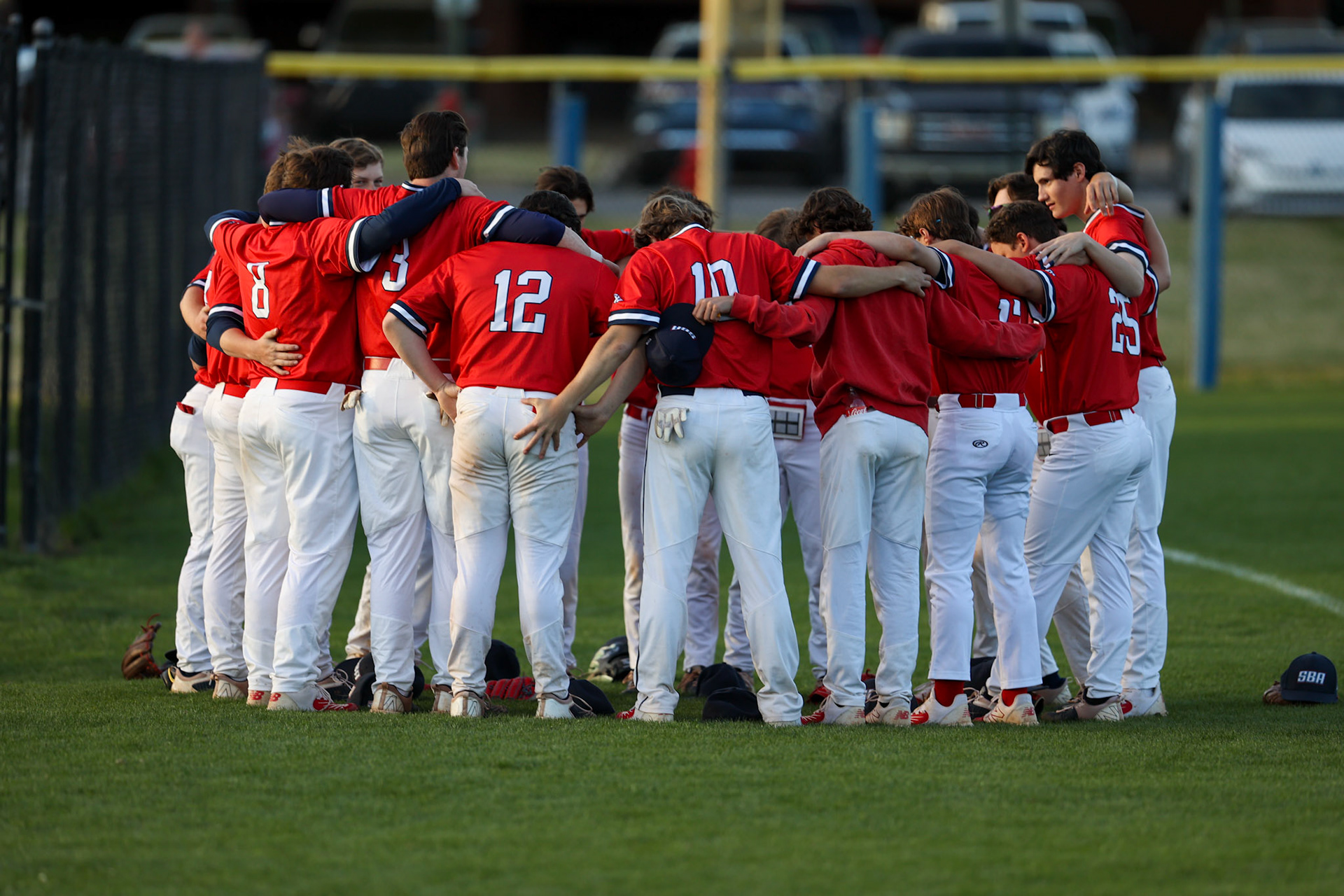 St. Benedict Baseball at MUS. (Ryan Beatty/SBA)