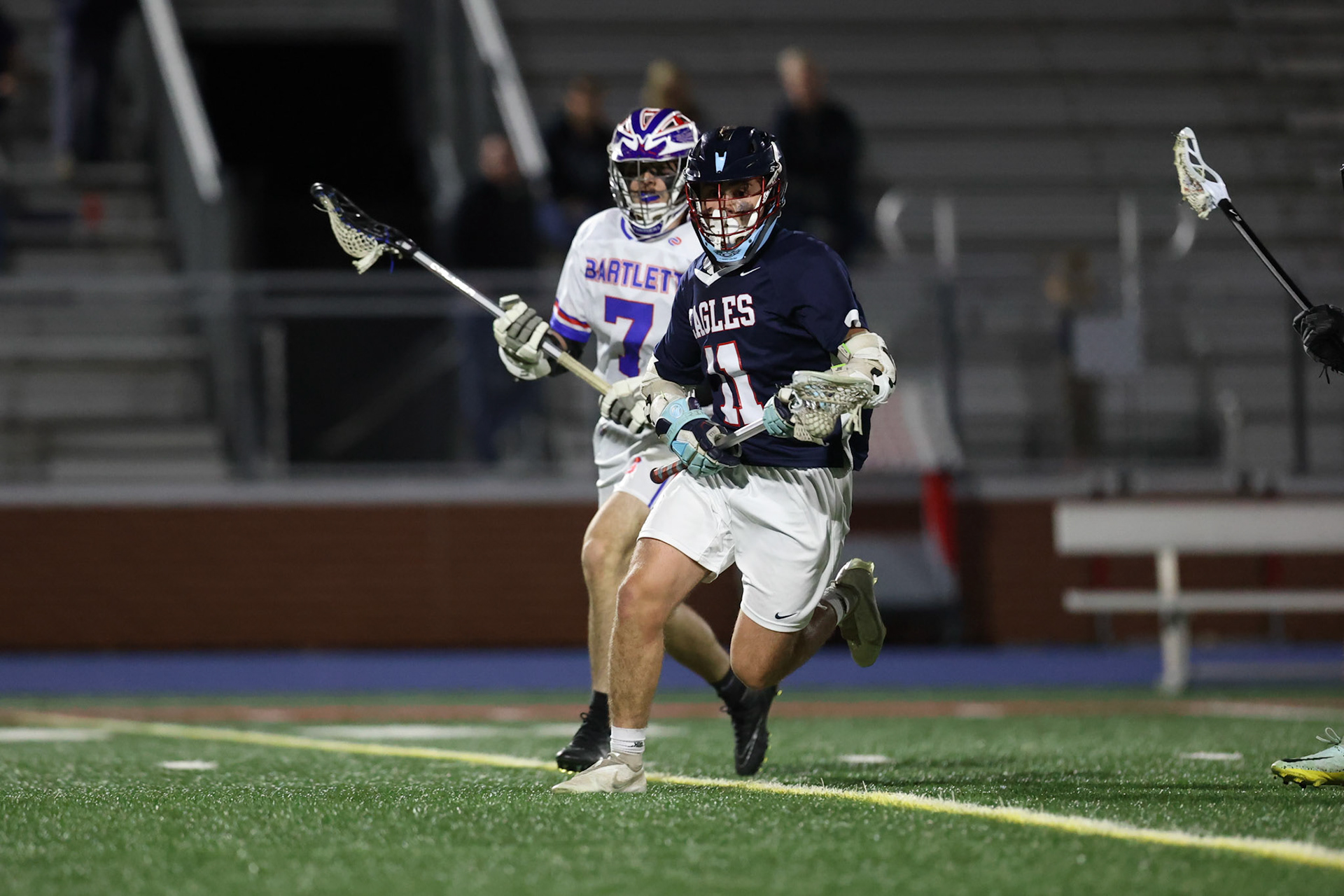 Boys Lacrosse vs Bartlett. (Ryan Beatty Photo)
