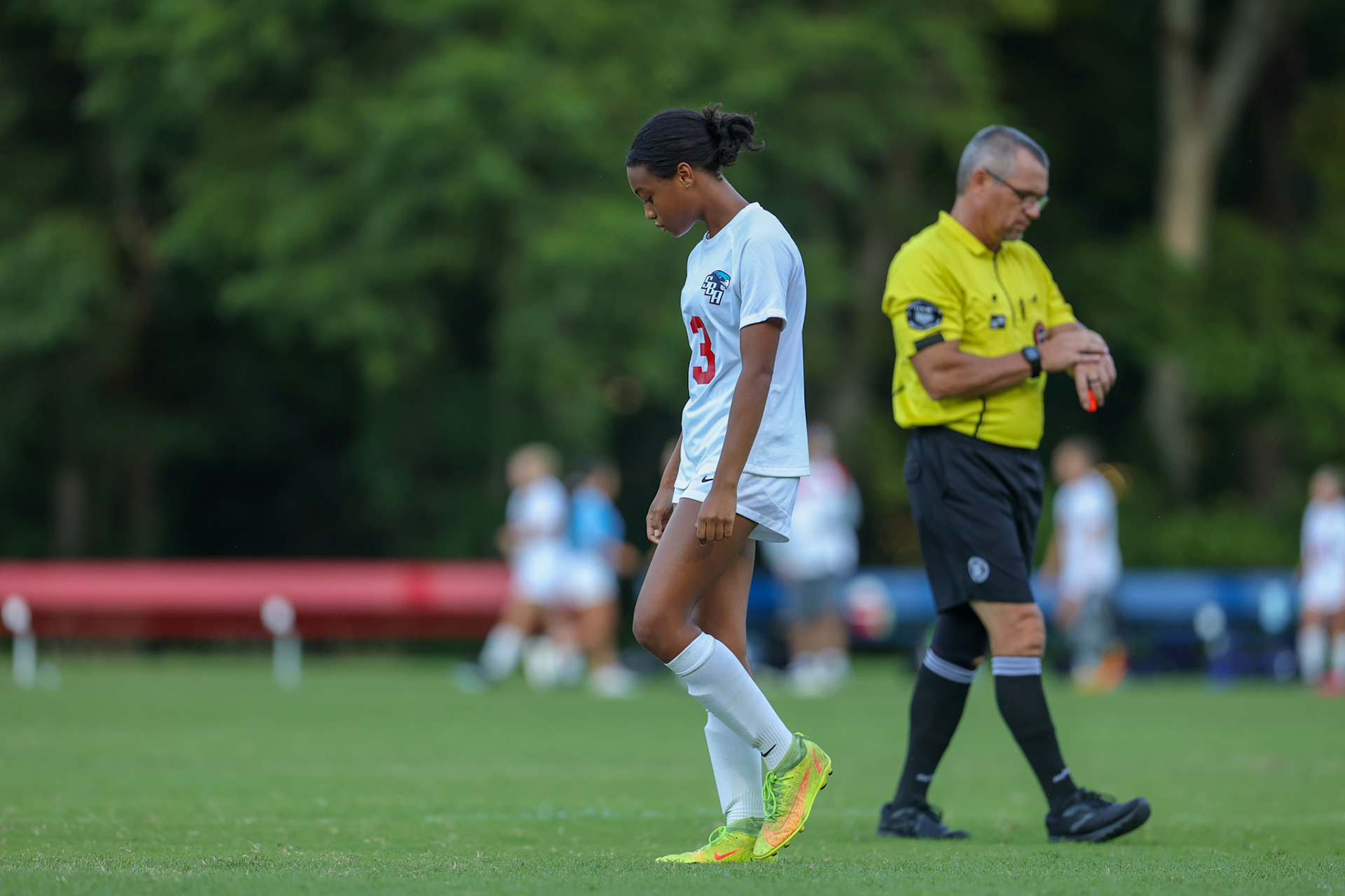 SBA Soccer vs Bartlett at Bartlett High School on Thursday, August 18, 2022. (Ryan Beatty/SBA)