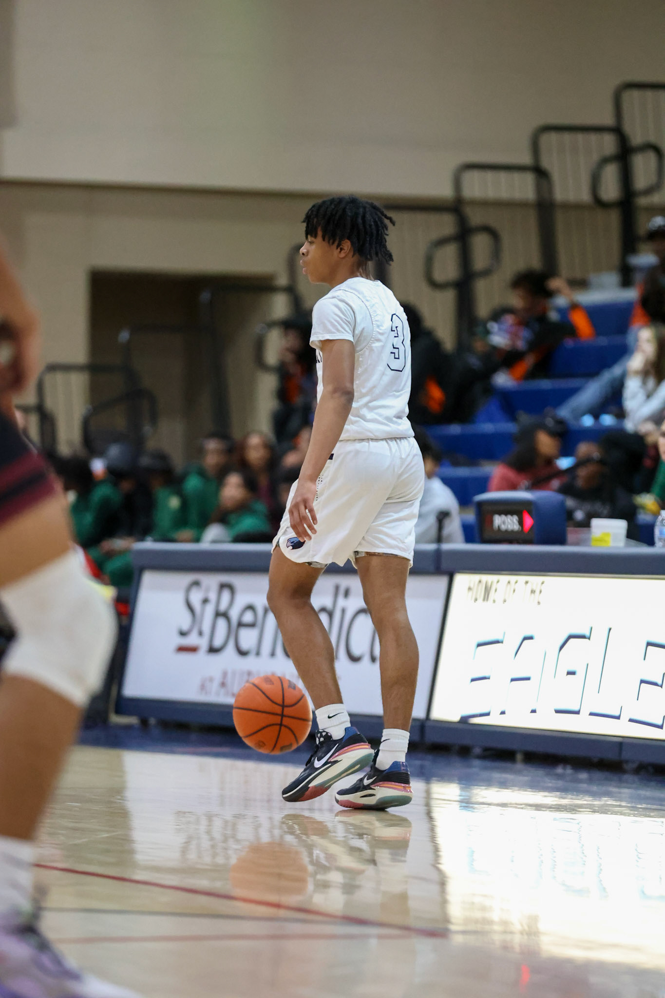 SBA Basketball vs Sacred Heart at the 2022 SBA Holiday Hoops Tournament. (Ryan Beatty Photo)
