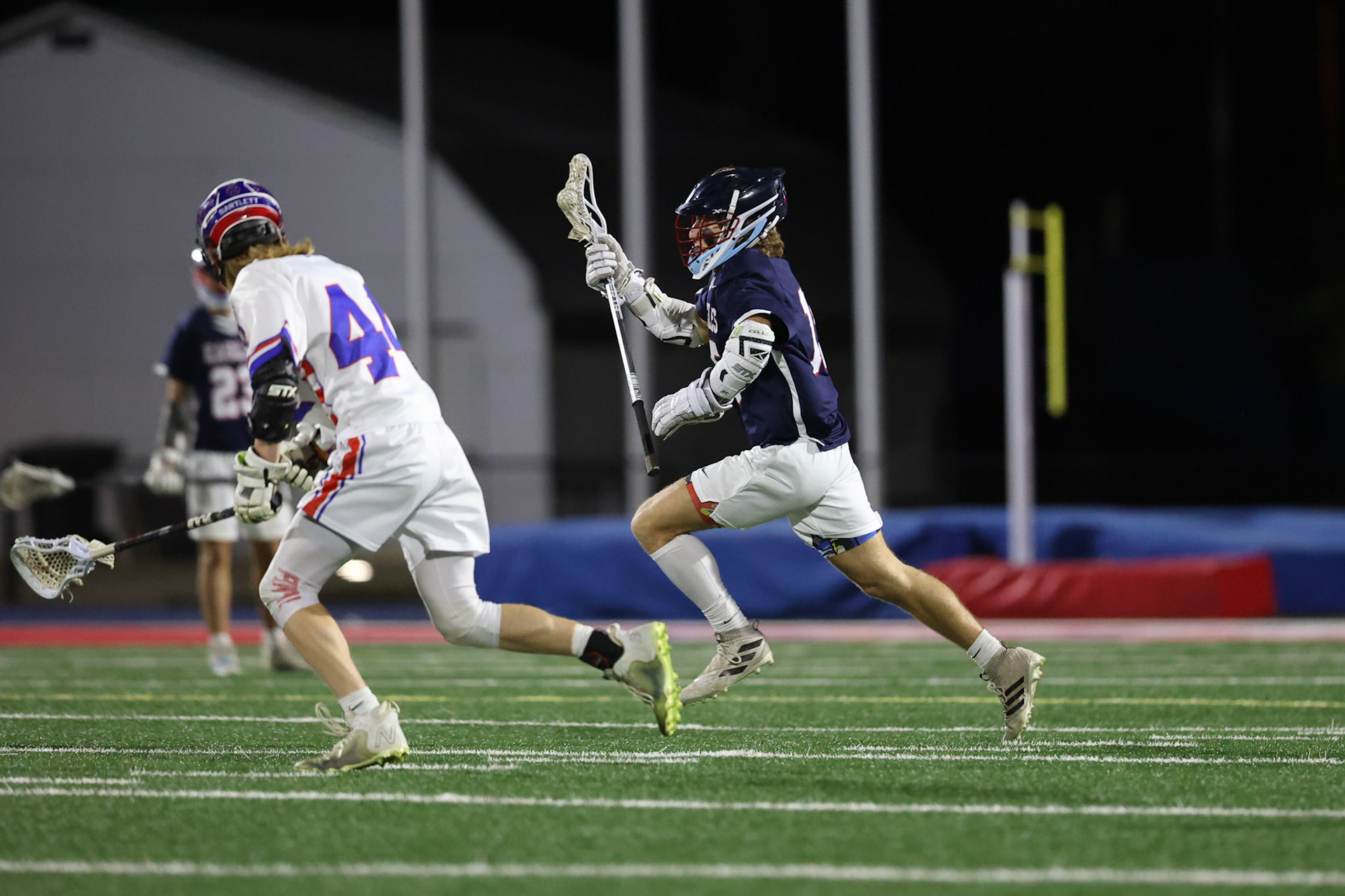 Boys Lacrosse vs Bartlett. (Ryan Beatty Photo)