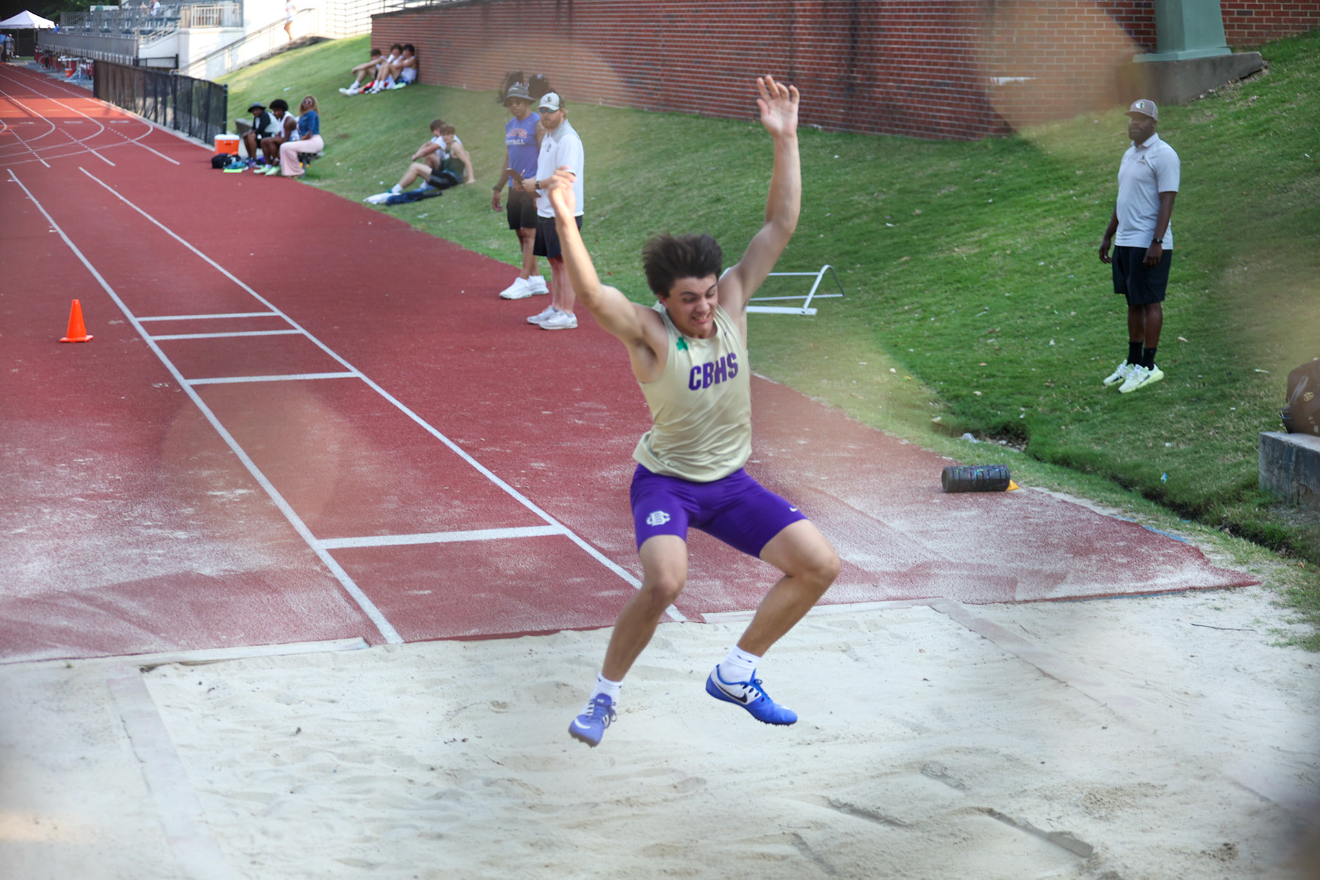 St. Benedict Track at MUS Region Meet on May 11, 2022. (Ryan Beatty/SBA)