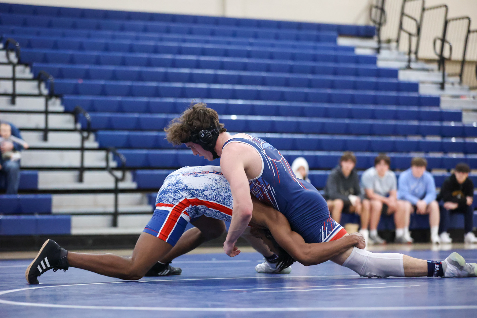 SBA Wrestling Senior Night vs Bartlett, Bolton, and ECS on Thursday, Feb. 10, 2022. (Ryan Beatty Photo)